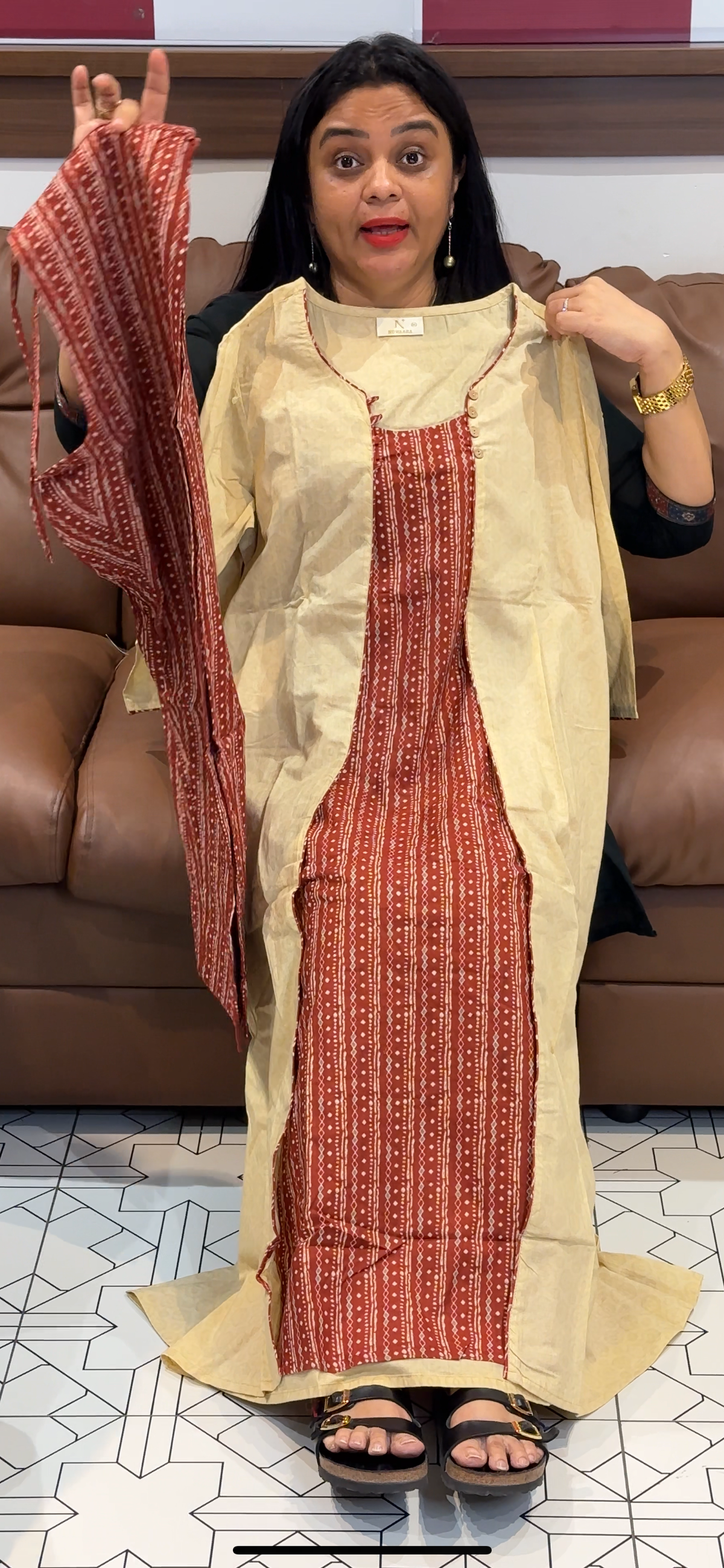 COTTON TOP AND BOTTOM - IHA 35593