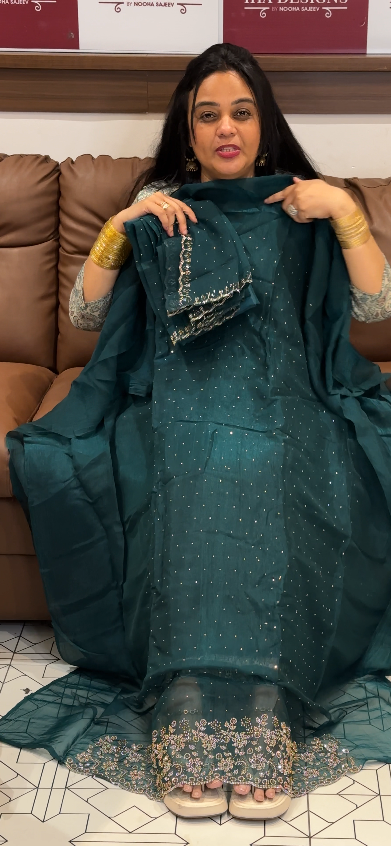 OFFER SALES UNSTITCHED SALWAR SUITS - IHA 34979