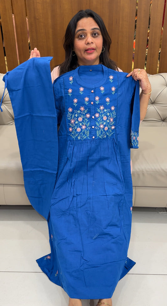 COTTON LONG TOP AND BOTTOM - IHA 27467