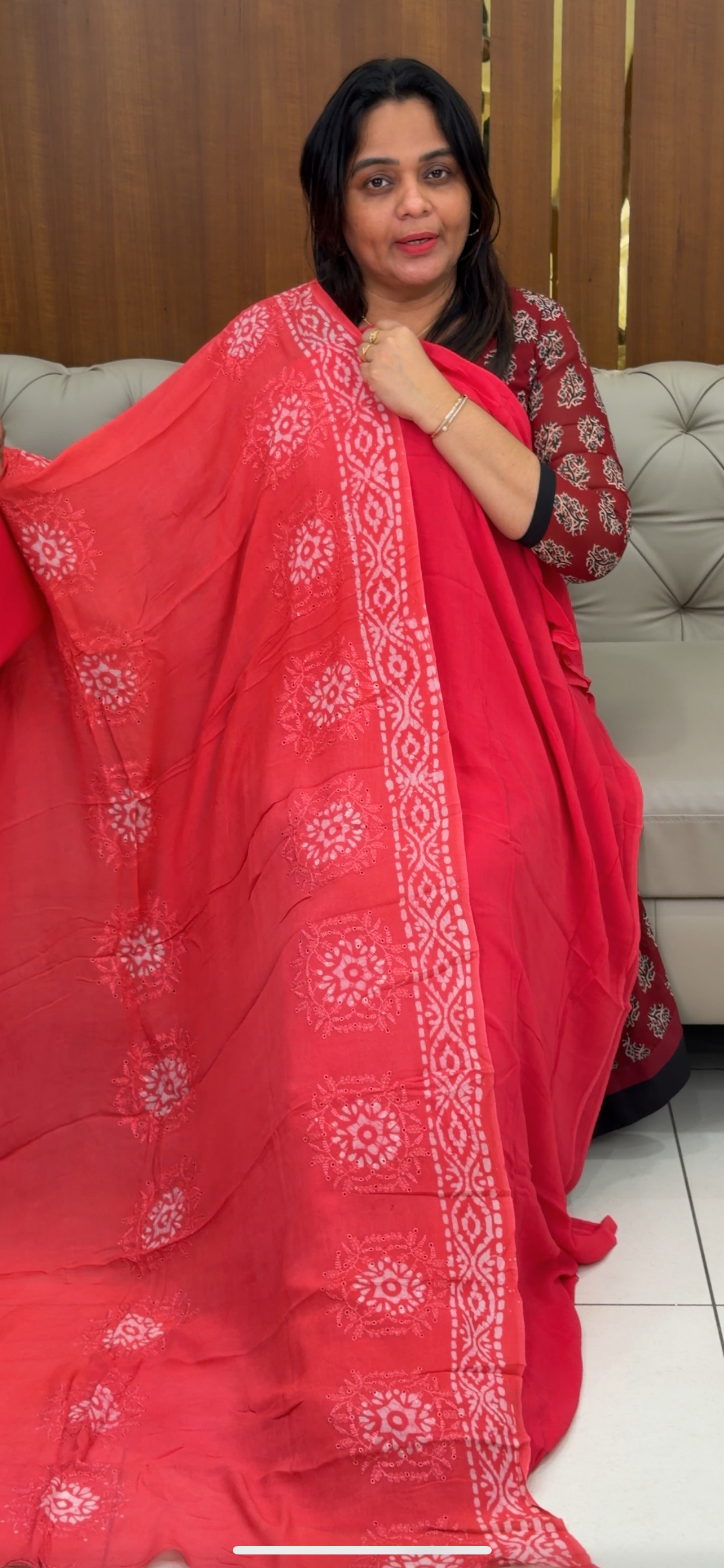 VISCOSE GEORGETTE UNSTITCHED SALWAR SUITS - IHA 29013