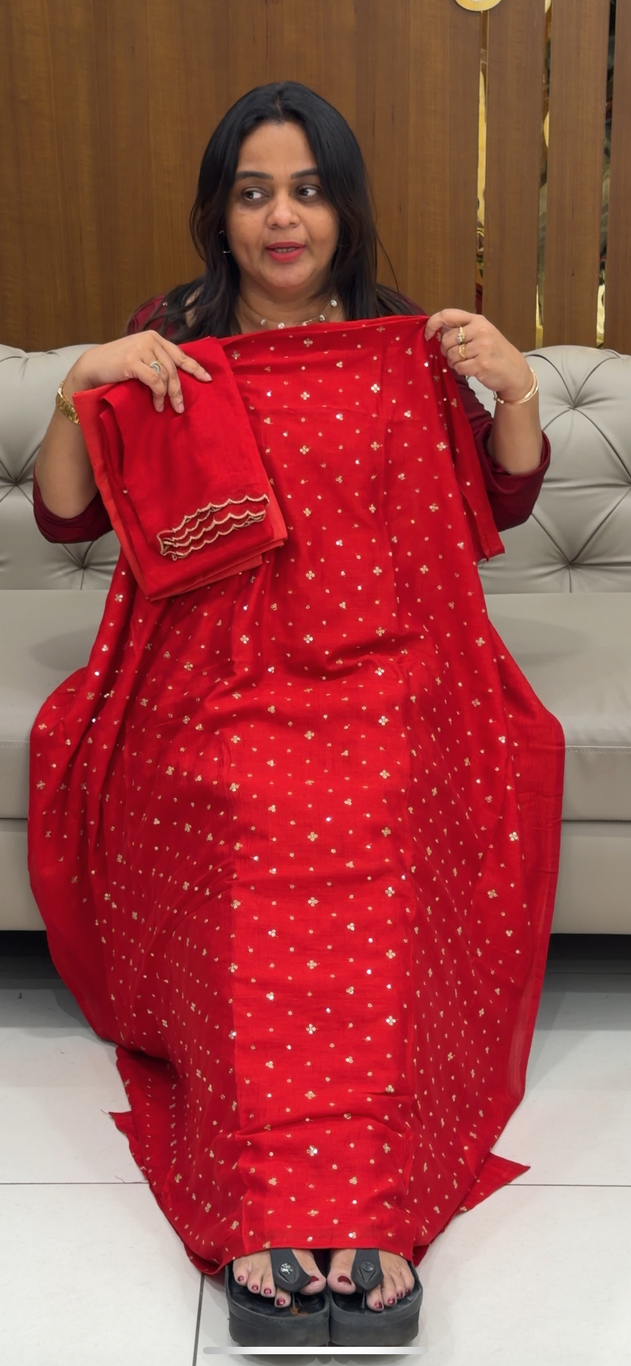 BUDGET BUY UNSTITCHED SALWAR SUITS - IHA 28731