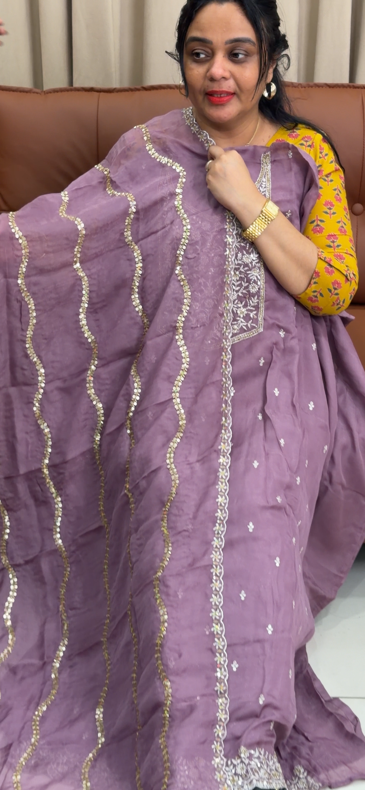 OFFET SALES UNSTITCHED SALWAR SUITS - IHA 35437