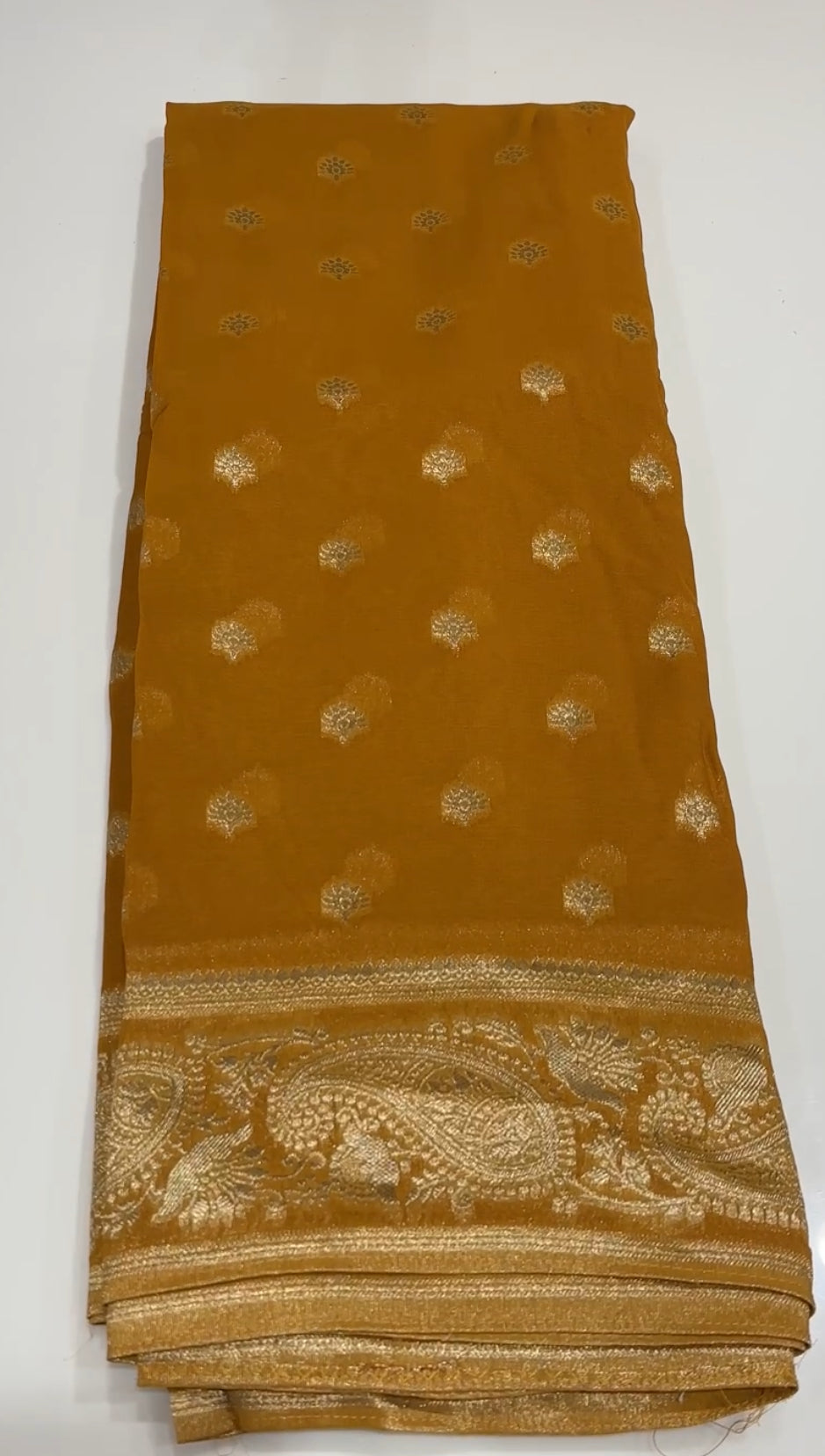 VISCOSE GEORGETTE SAREES - IHA 18839