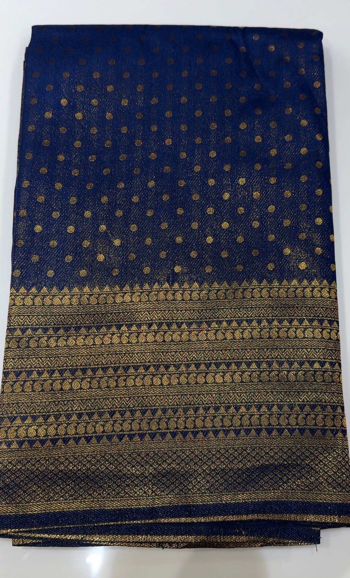 SEMI BANARASI SAREE - IHA 35999