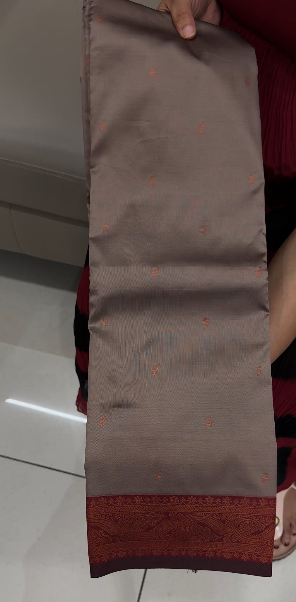 SEMI SILK SAREES - IHA 28676