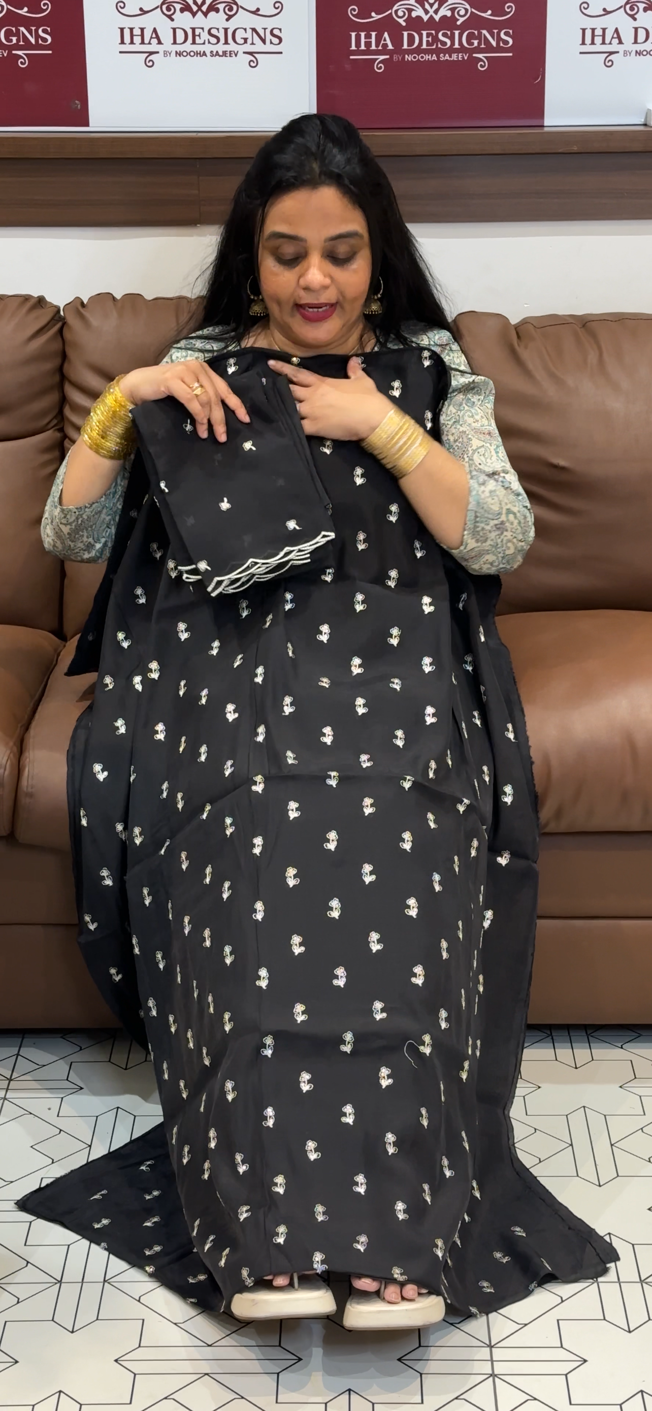 OFFER SALES UNSTITCHED SALWAR SUITS - IHA 34977