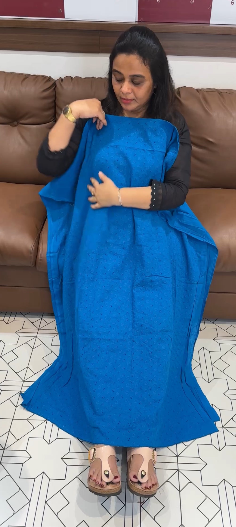 COTTON HAKOBA UNSTITCHED SALWAR SUITS - IHA 27916