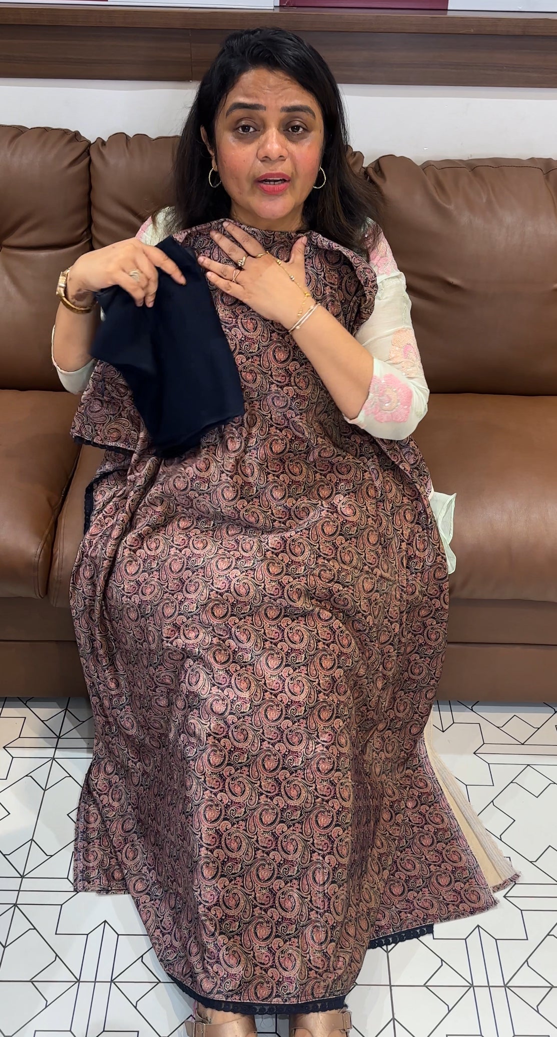 VISCOSE VELVET UNSTITCHEED SALWAR SUITS - IHA  26495