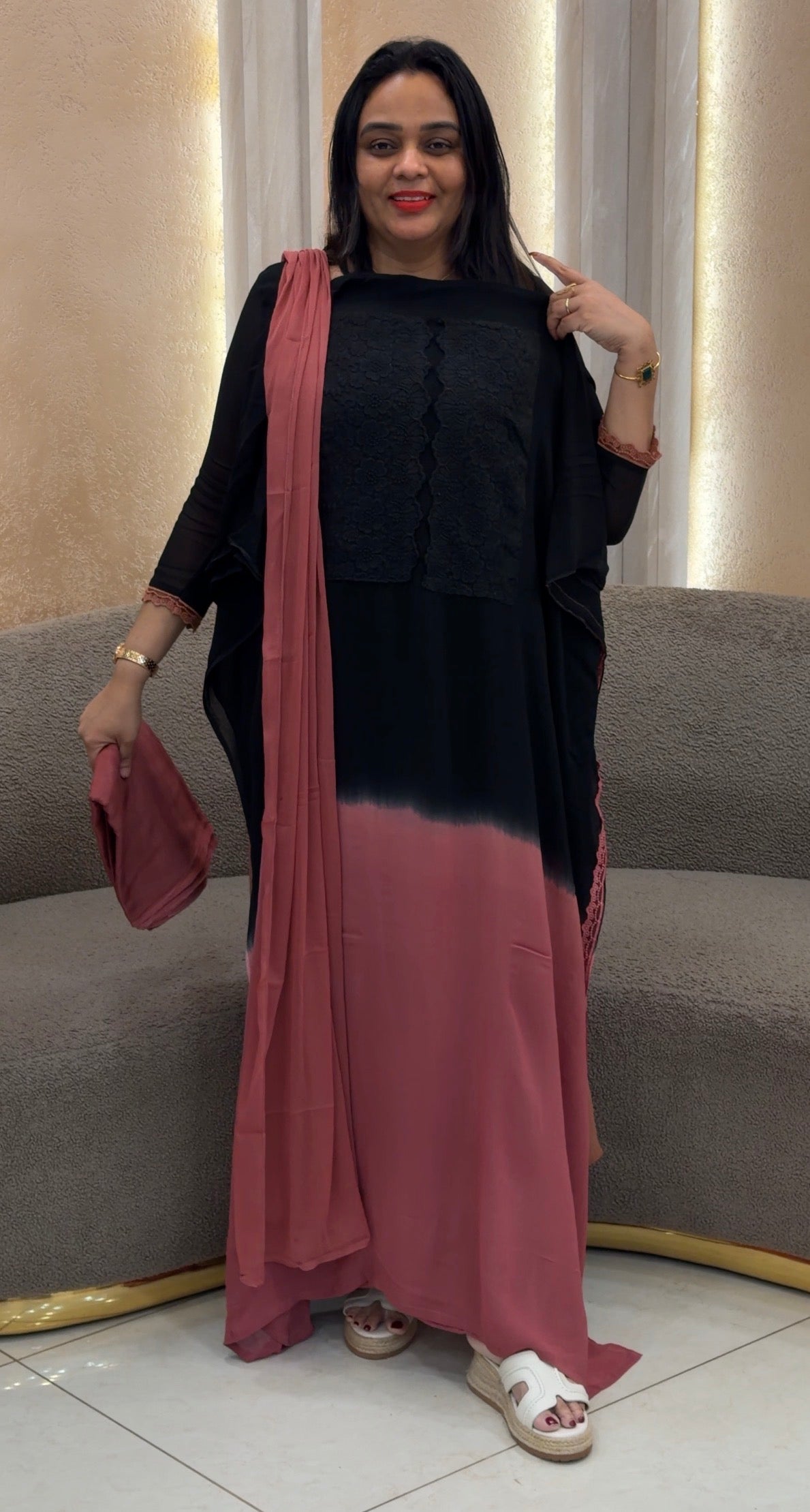 GEORGETTE UNSTITCHED SALWAR SUITS - IHA 34951