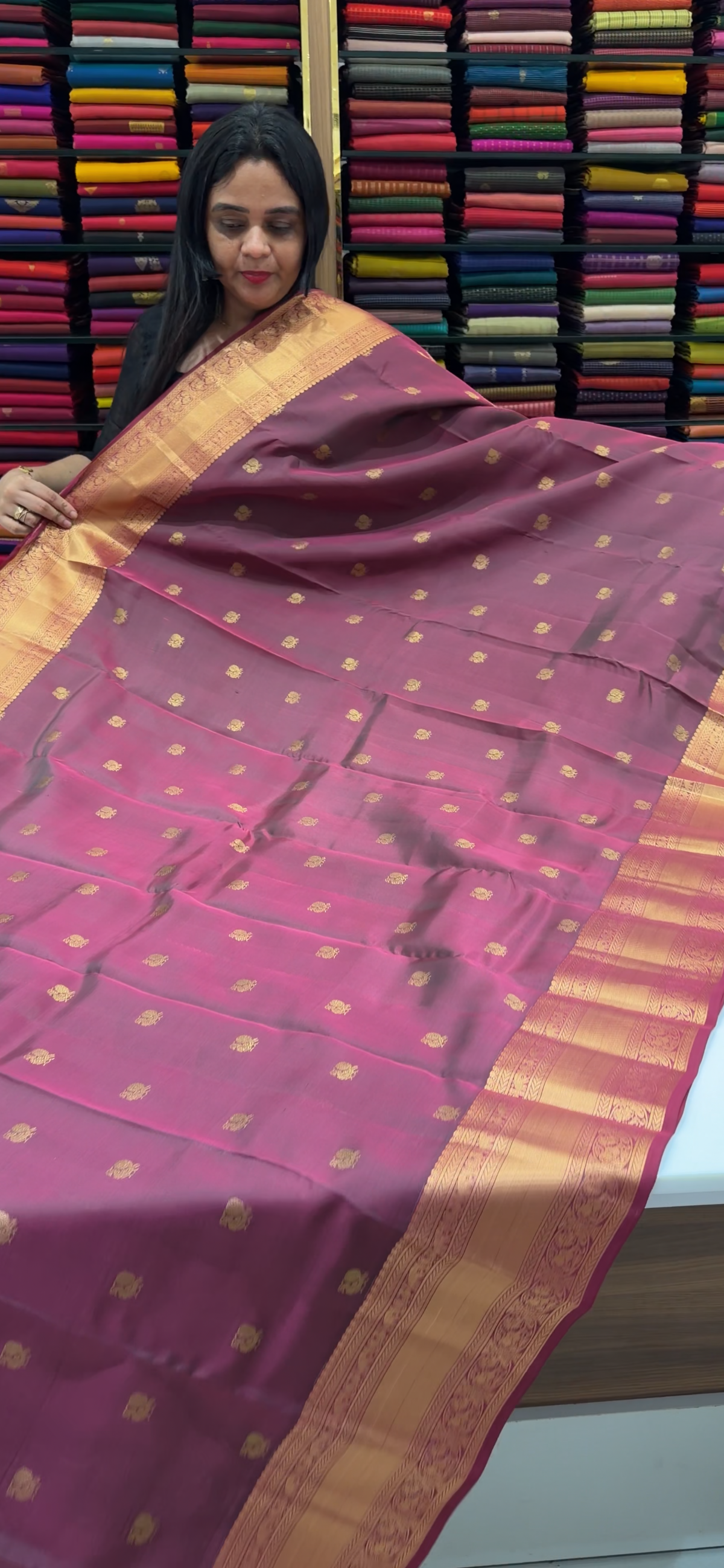 DESIGNER KANCHIPURAM SAREES - IHA 35733