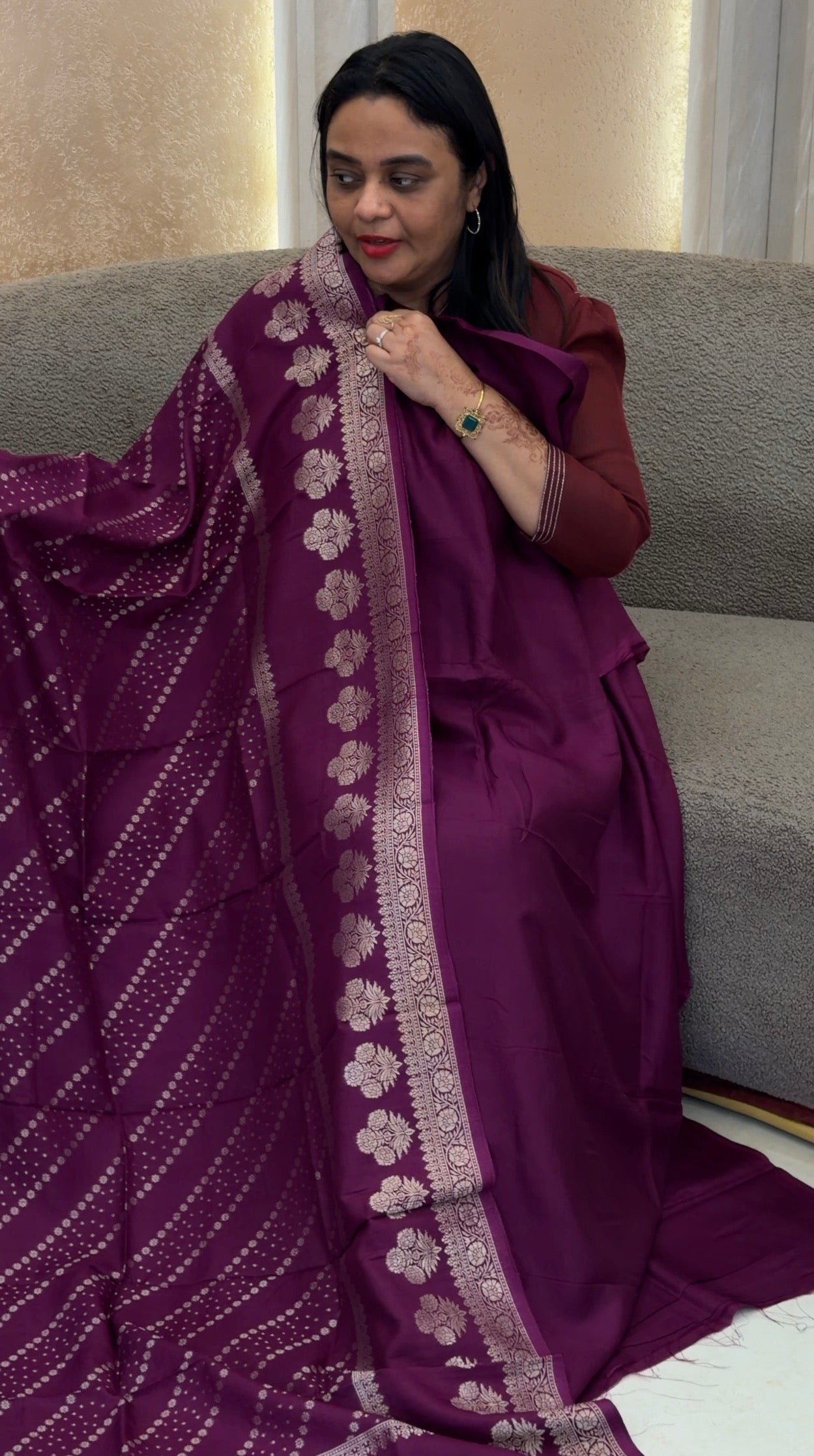 DOLA SILK UNSTITCHED SALWAR SUITS - IHA 33147