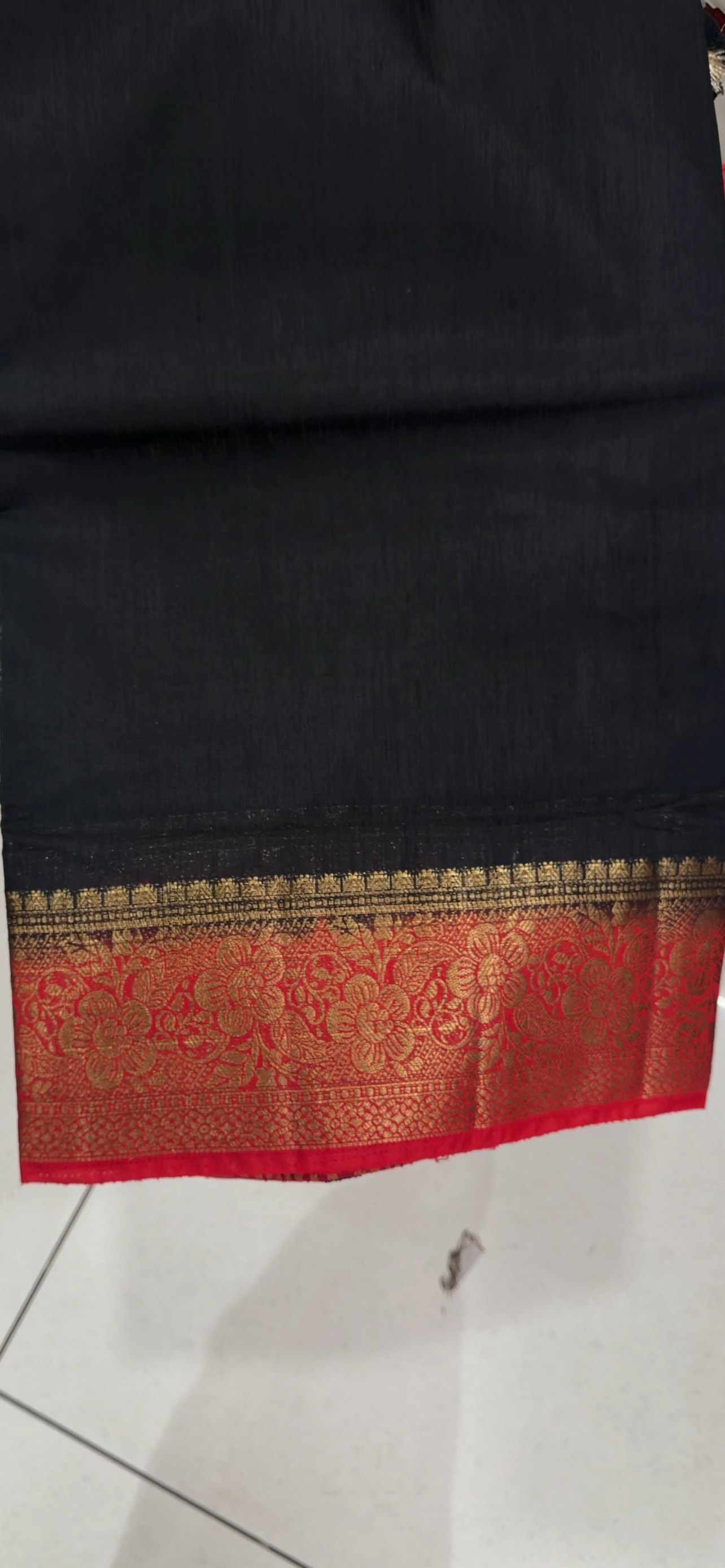 SEMI JUTE BANARASI SAREES - IHA 34937