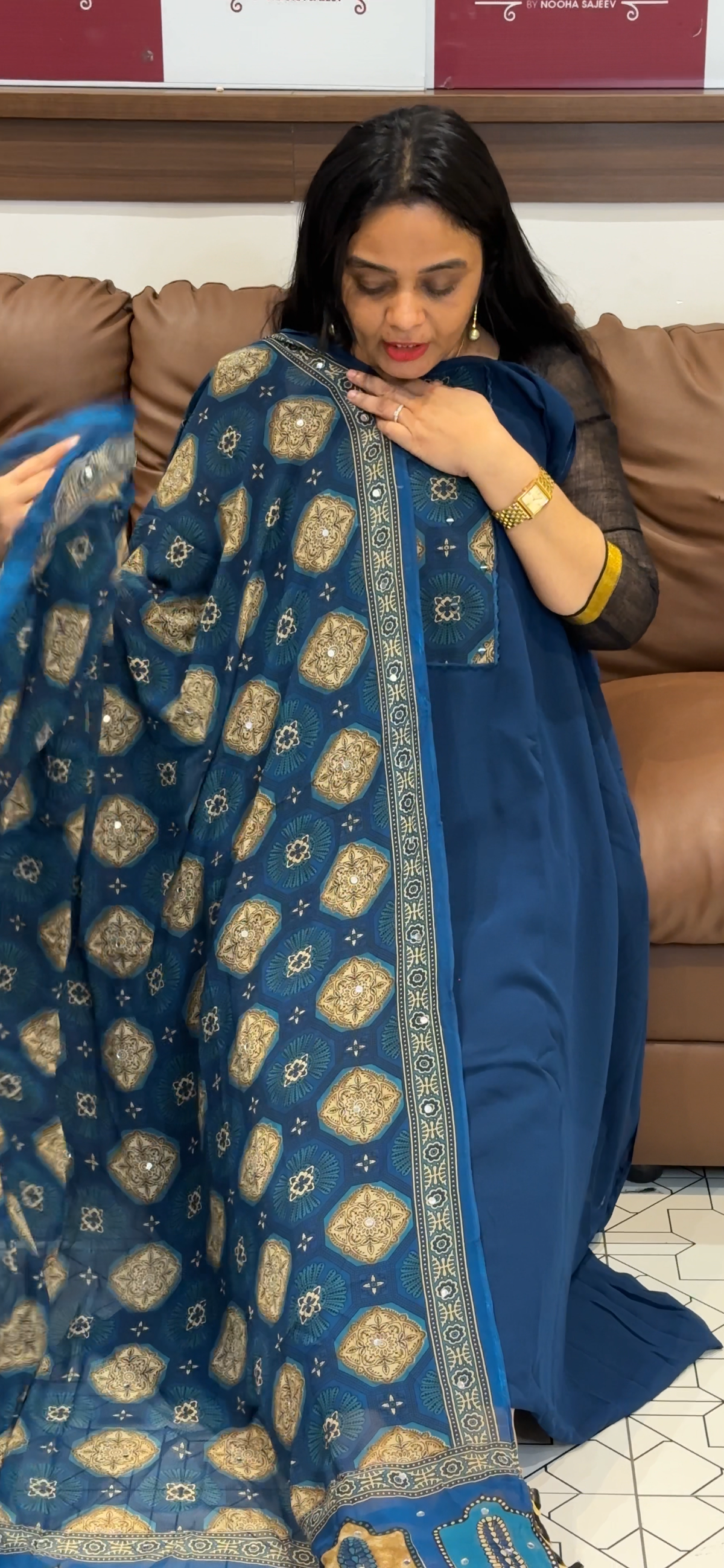 OFFER SALES UNSTITCHED SALWAR SUITS - IHA 35482