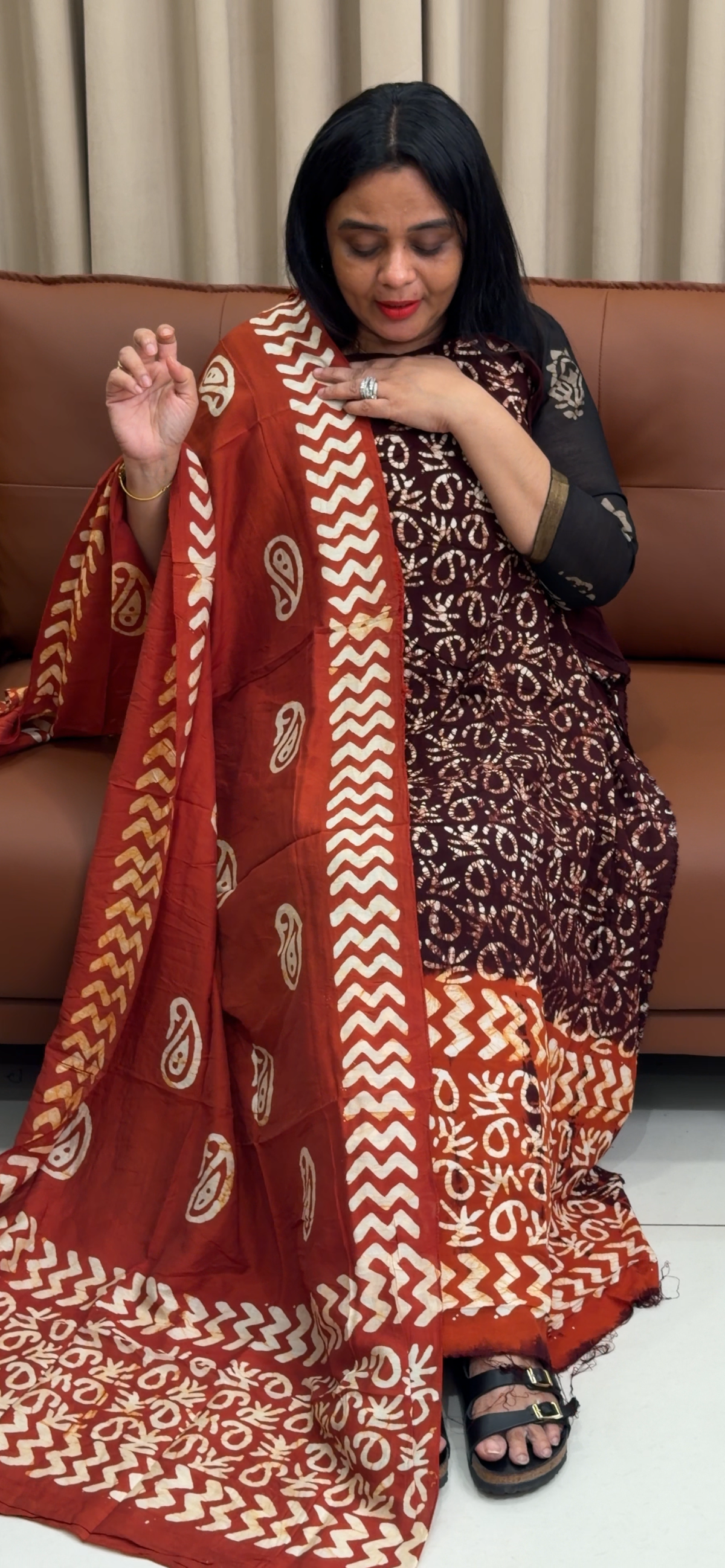 VISCOSE RAYON UNSTITCHED SALWAR SUITS - IHA 35262