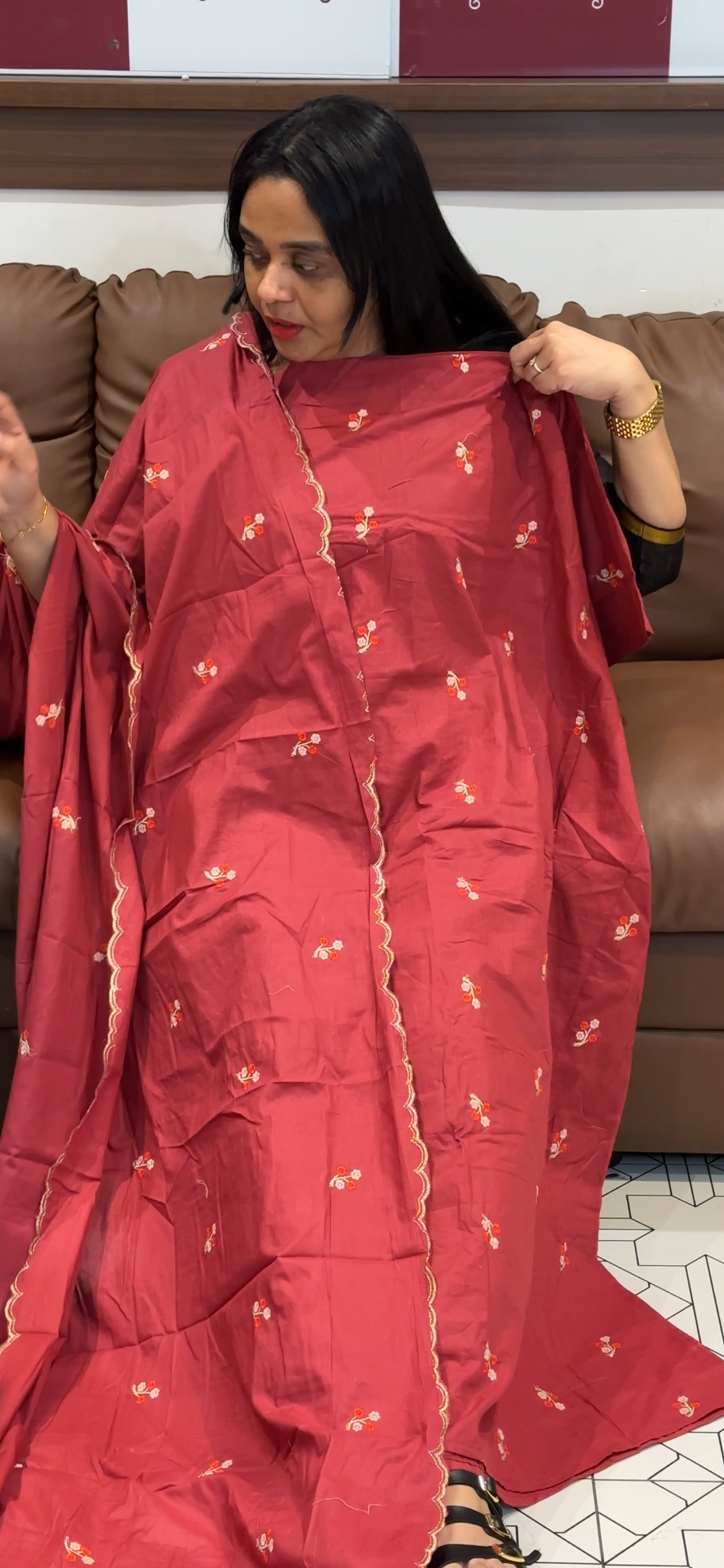 OFFER SALES UNSTITCHED SALWAR SUITS - IHA 35478