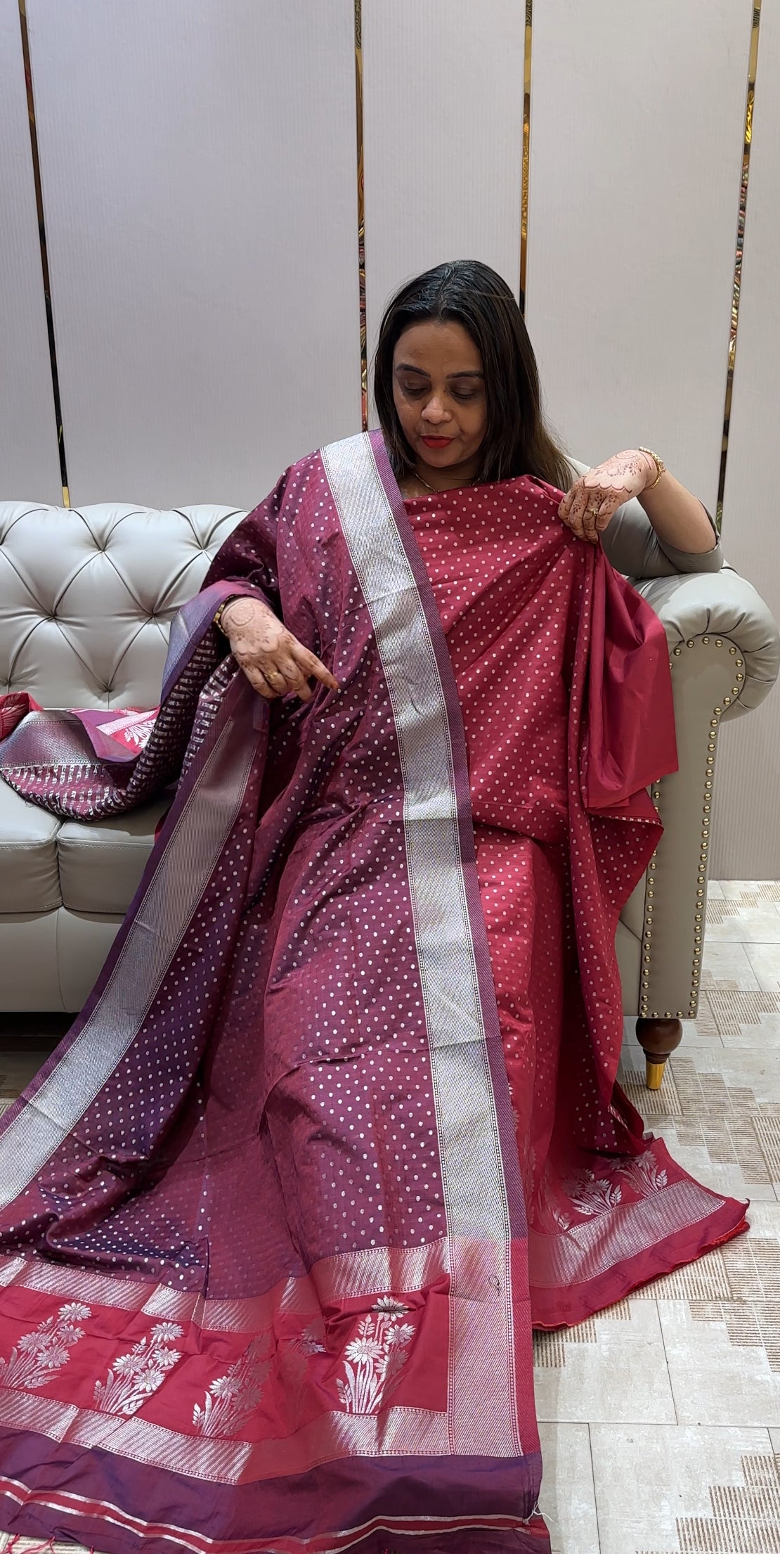 SEMI KATAN UNSTITCHED SALWAR SUITS - IHA 22967