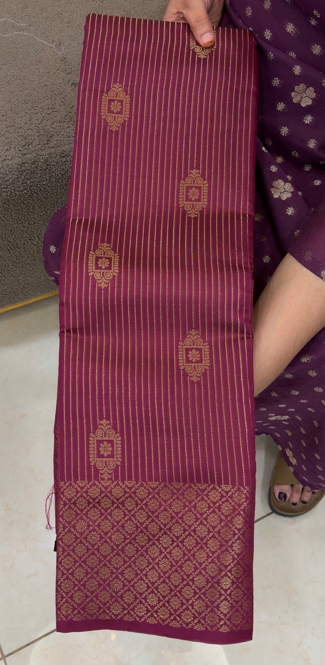SEMI SILK SAREES - IHA 32859