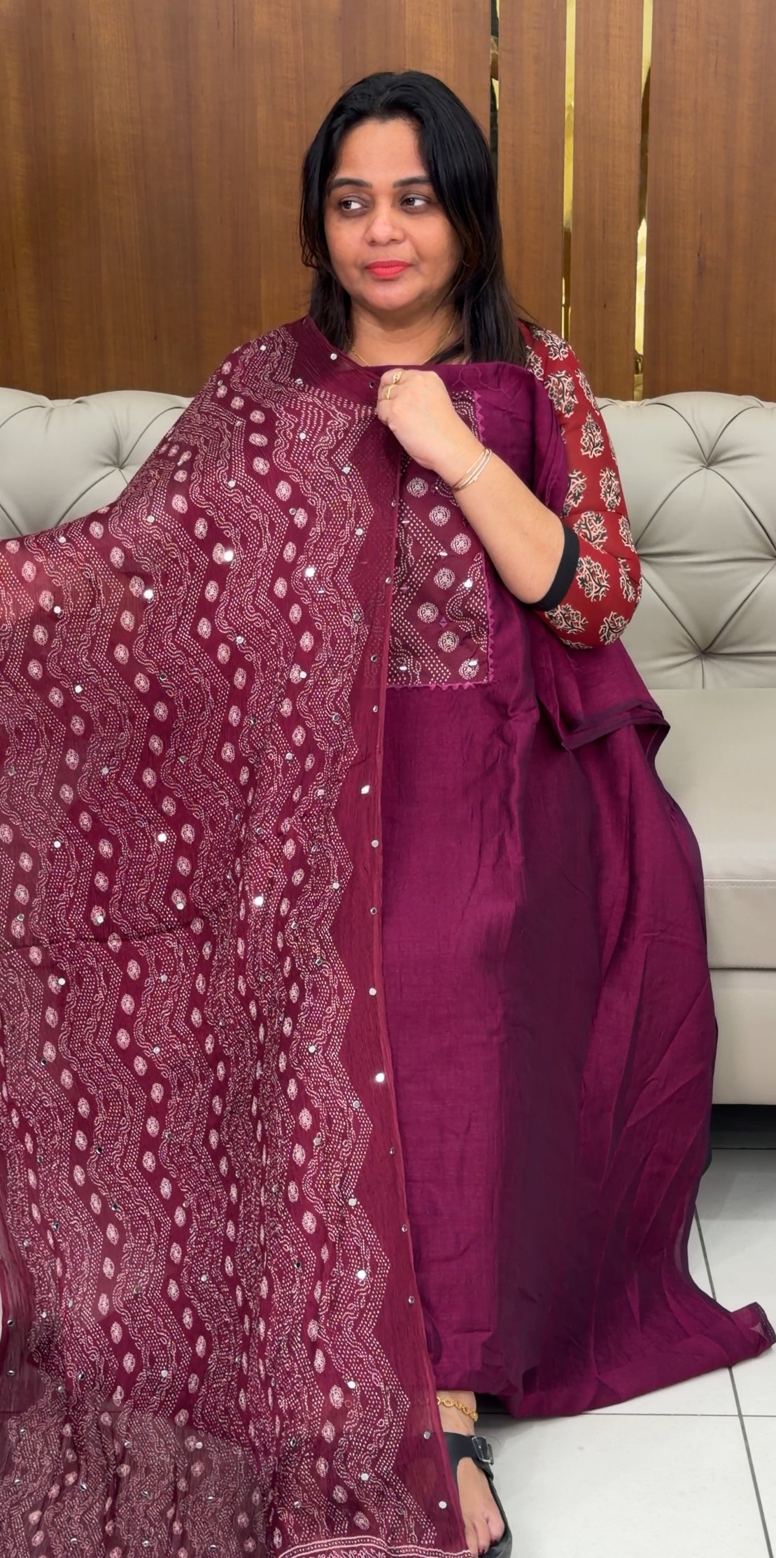 SEMI RAW SILK UNSTITCHED SALWAR SUITS - IHA 29001