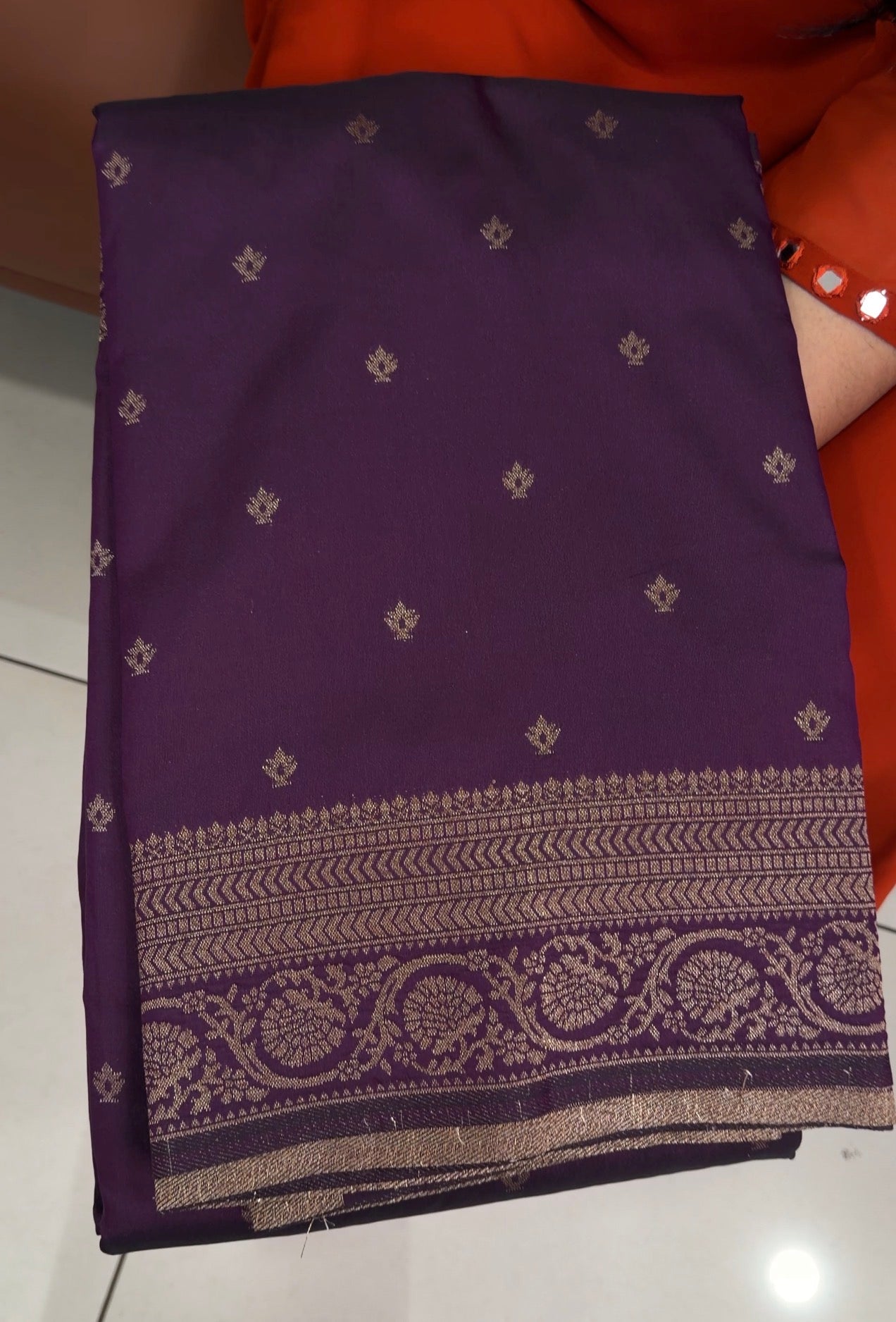 SEMI BANARASI SAREES - IHA 34942