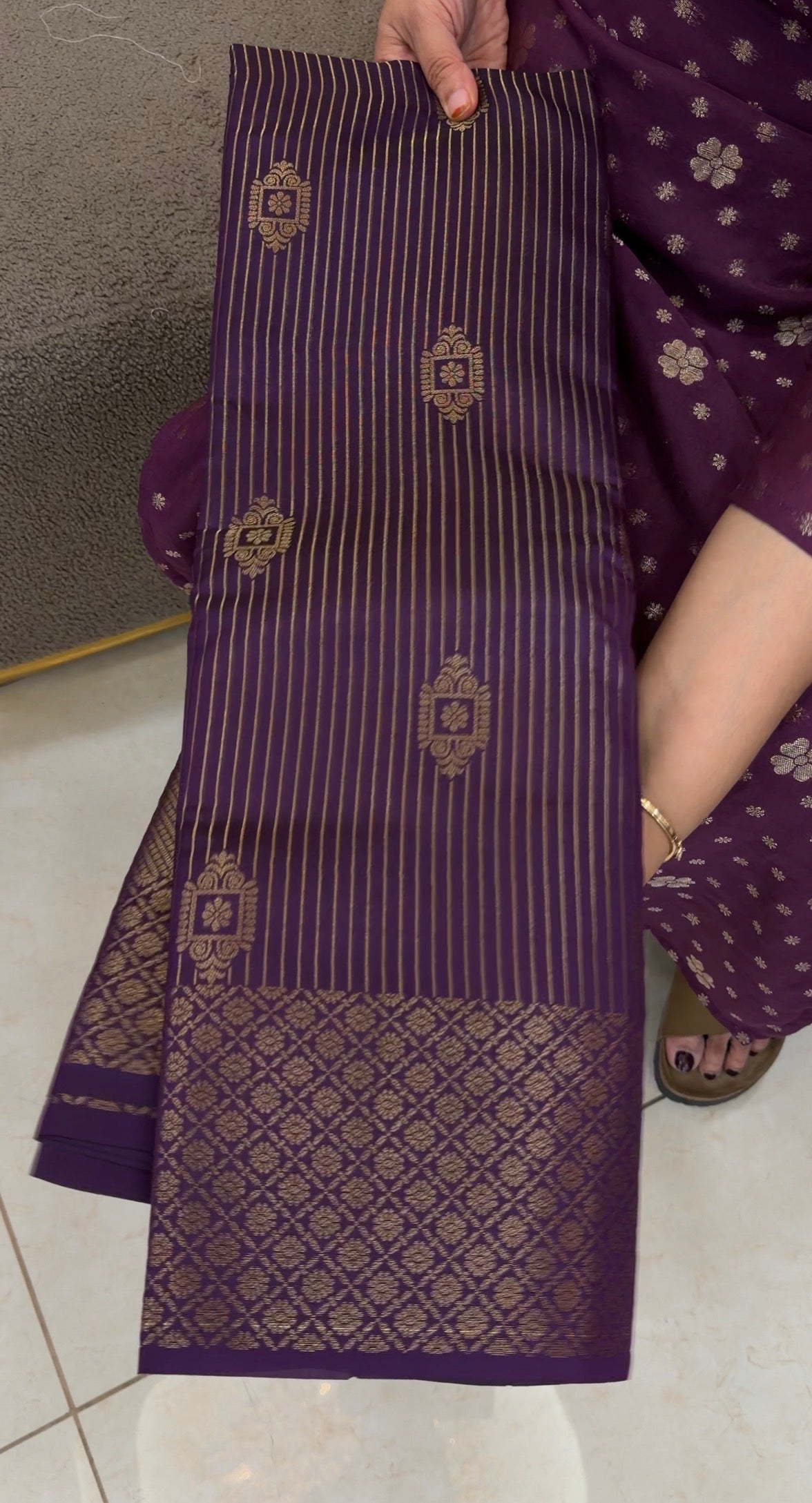 SEMI SILK SAREES - IHA 32859