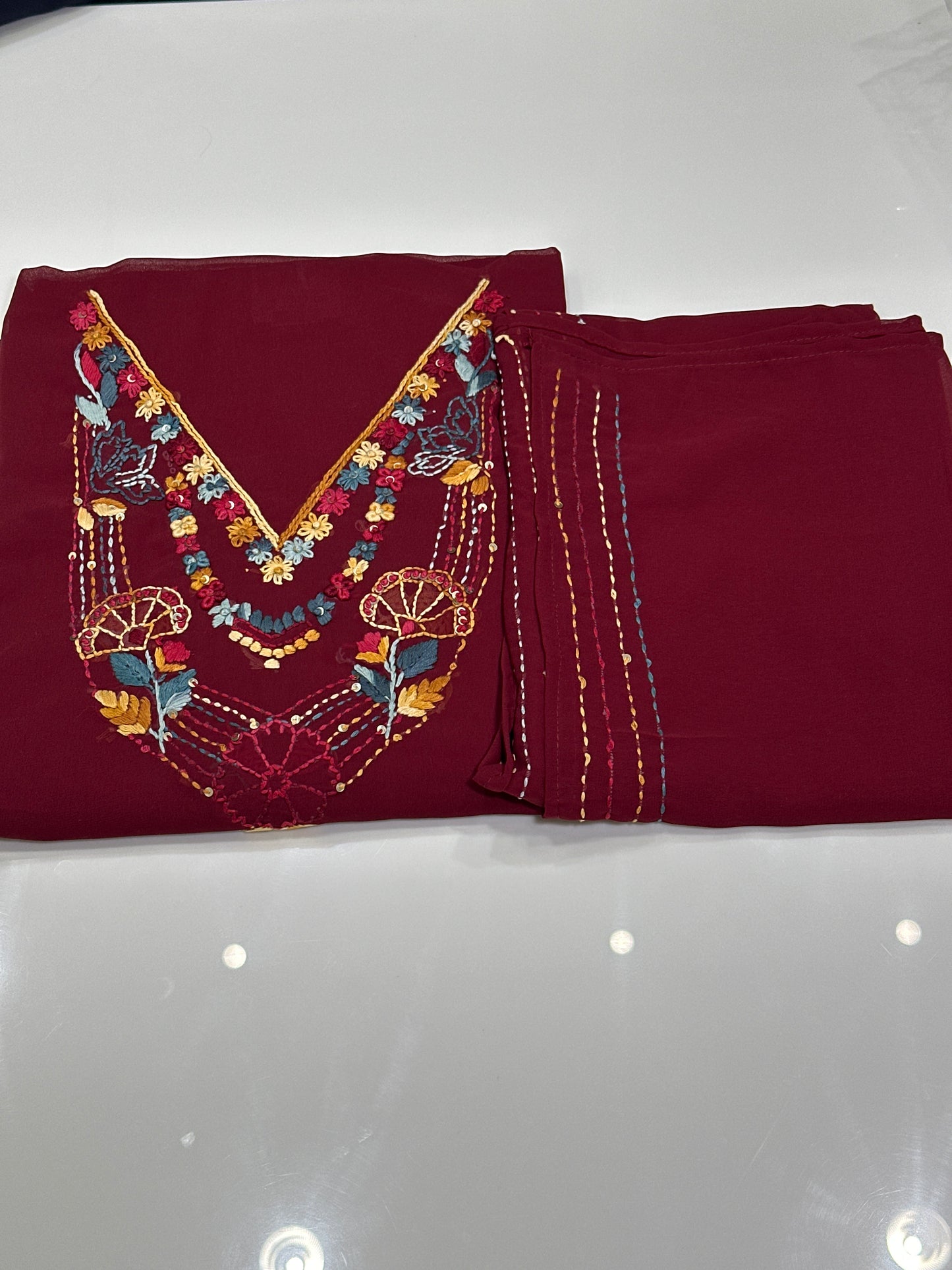 OFFER SALES UNSTITCHED SALWAR SUITS -  IHA 33486