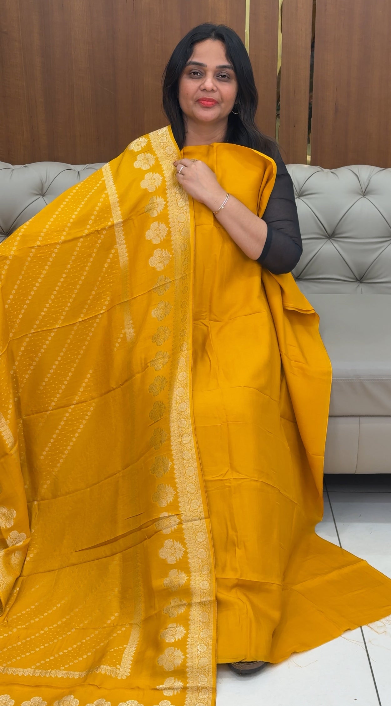 IHA'S IN-HOUSE SILK BANARASI UNSTITCHED SALWAR SUITS - IHA 30660