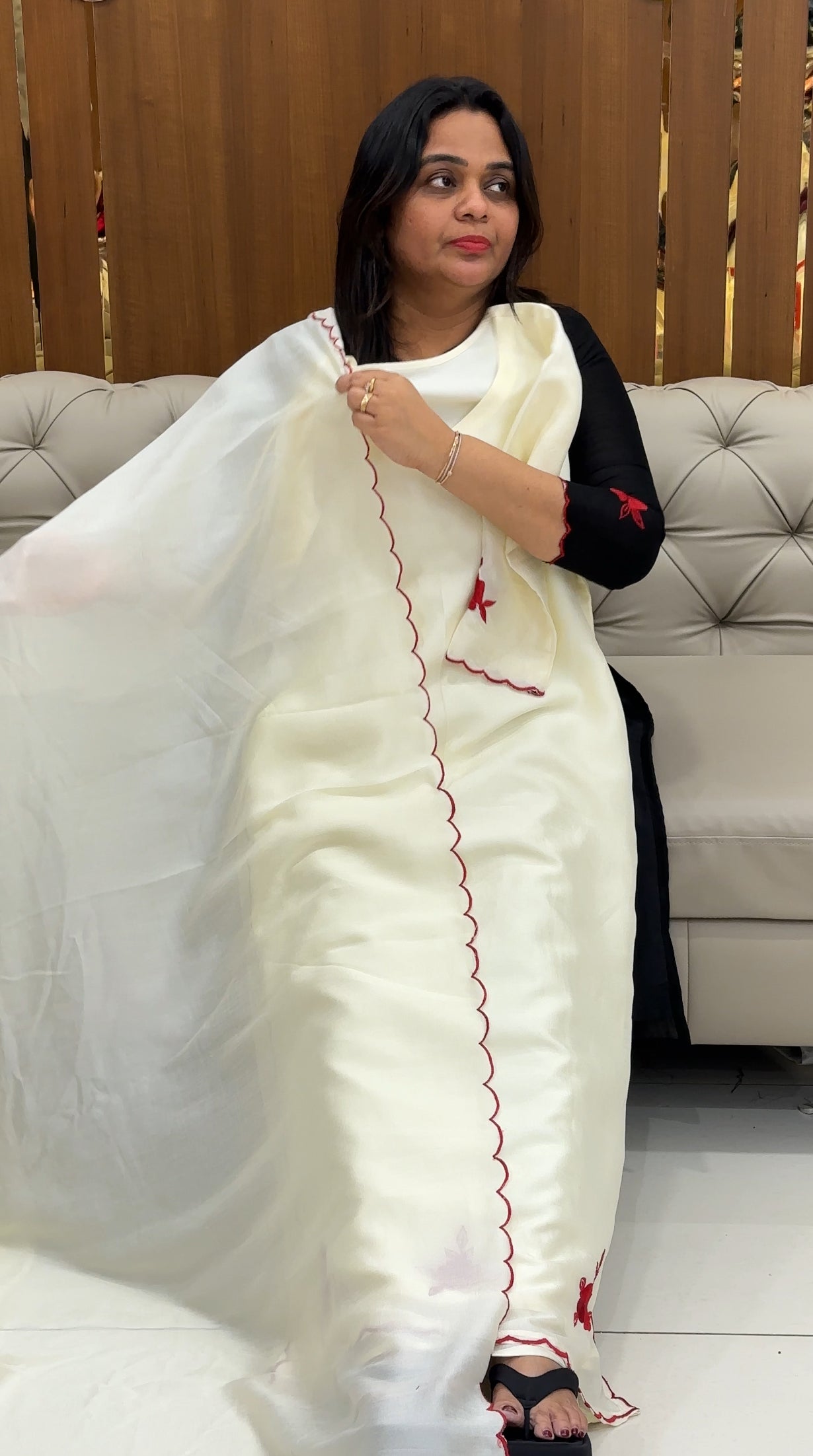 IHA'S IN-HOUSE UNSTITCHED SALWAR SUITS  - IHA 28353