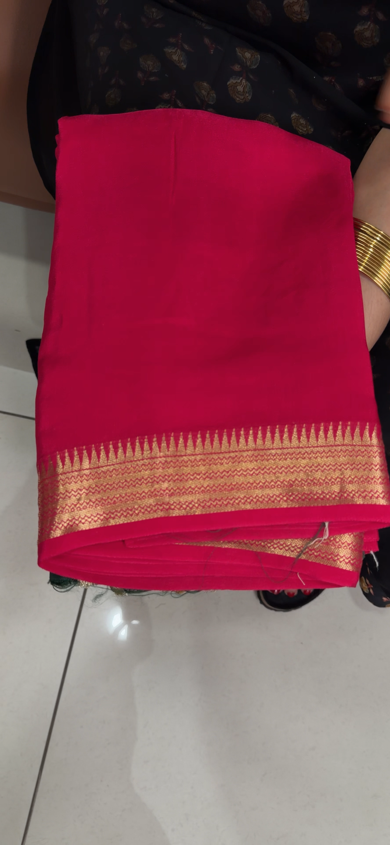 VISCOSE CRAPE SAREES - IHA 34145