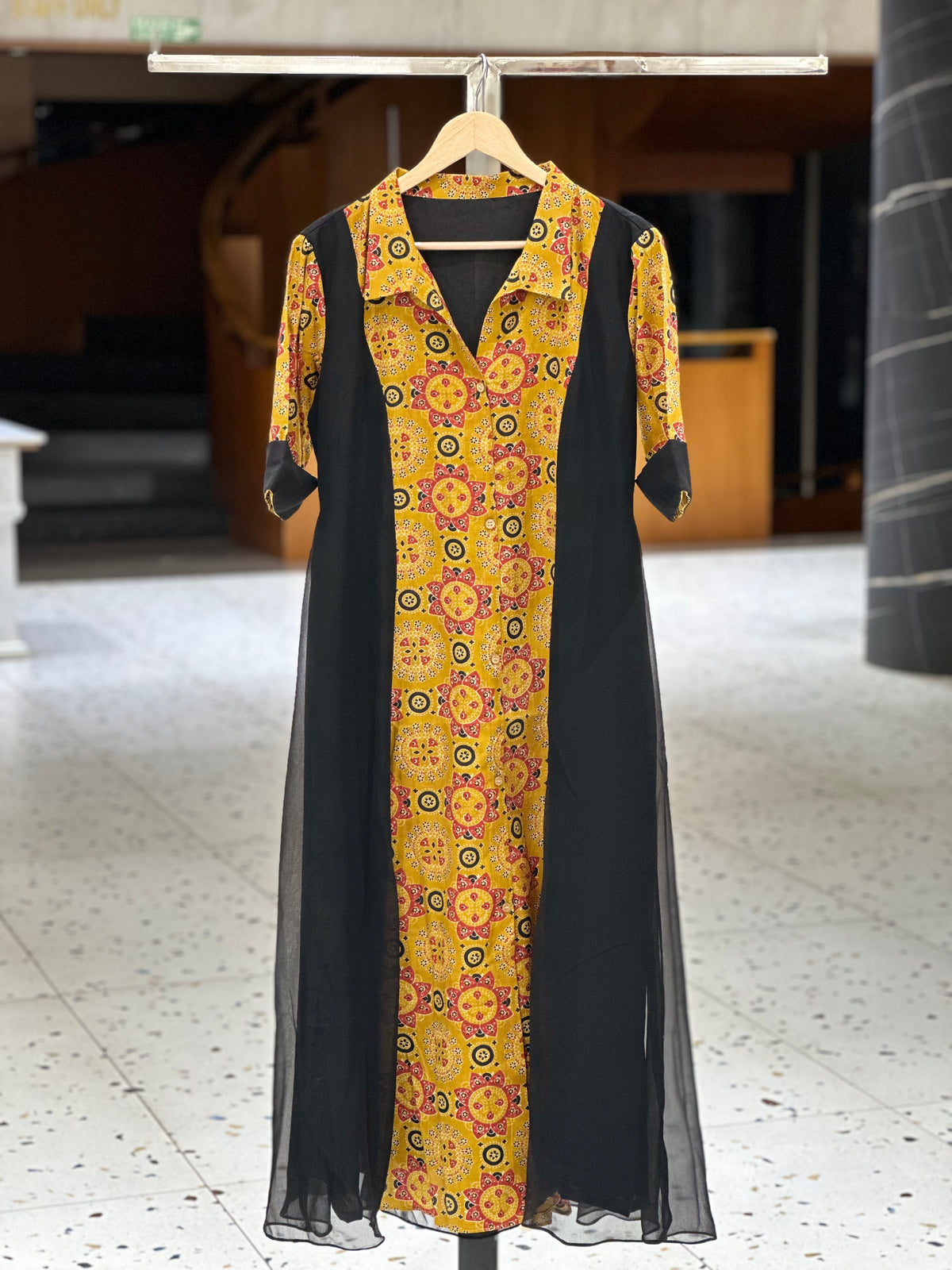 IHA'S IN-HOUSE GEORGETTE TOPS - IHA 35997