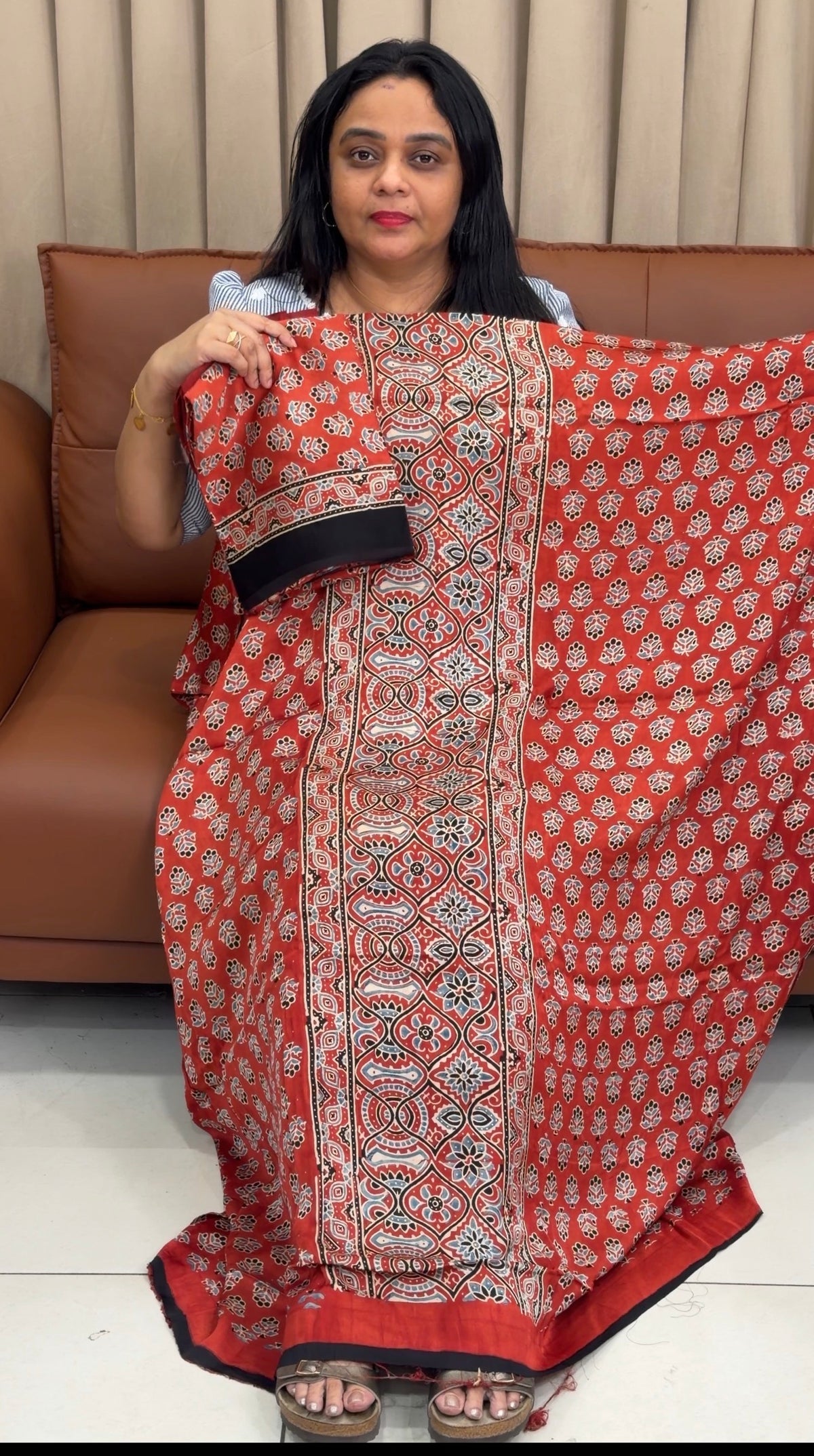 MODAL UNSTITCHED SALWAR SUITS - IHA 35919