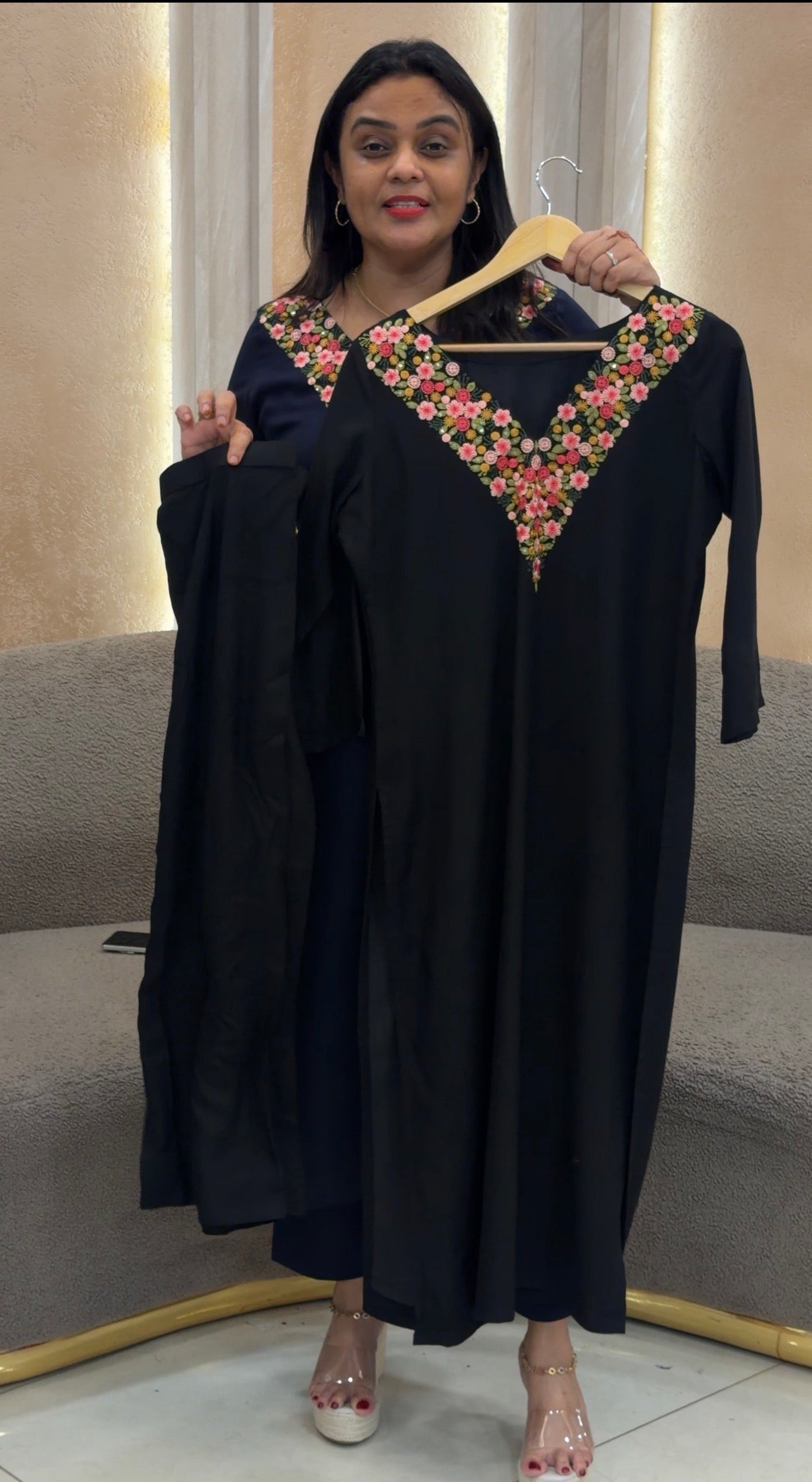 IHA'S IN-HOUSE RAYON TOP AND BOTTOM - IHA 32949