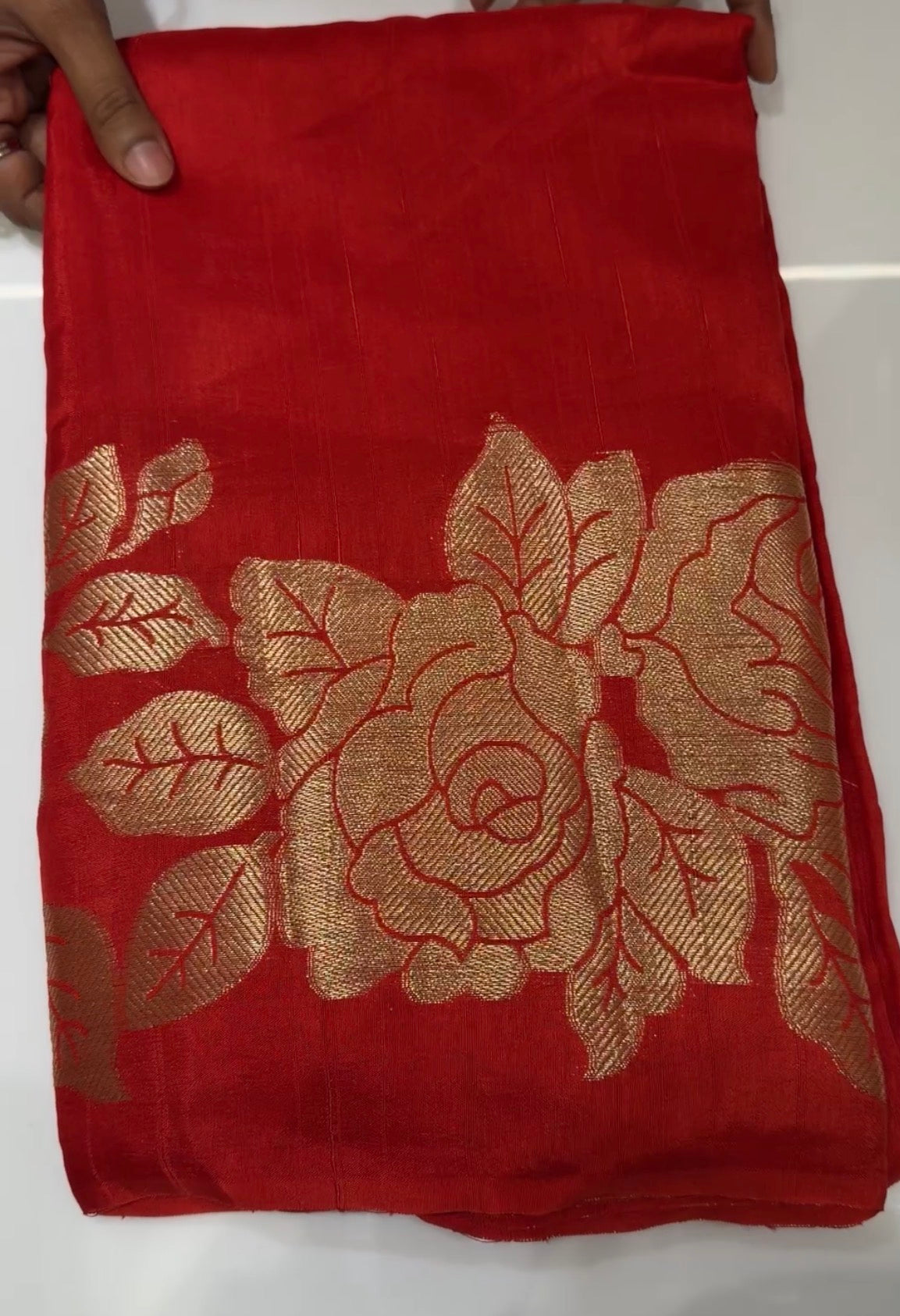 SEMI BANARASI SAREES - IHA 35194