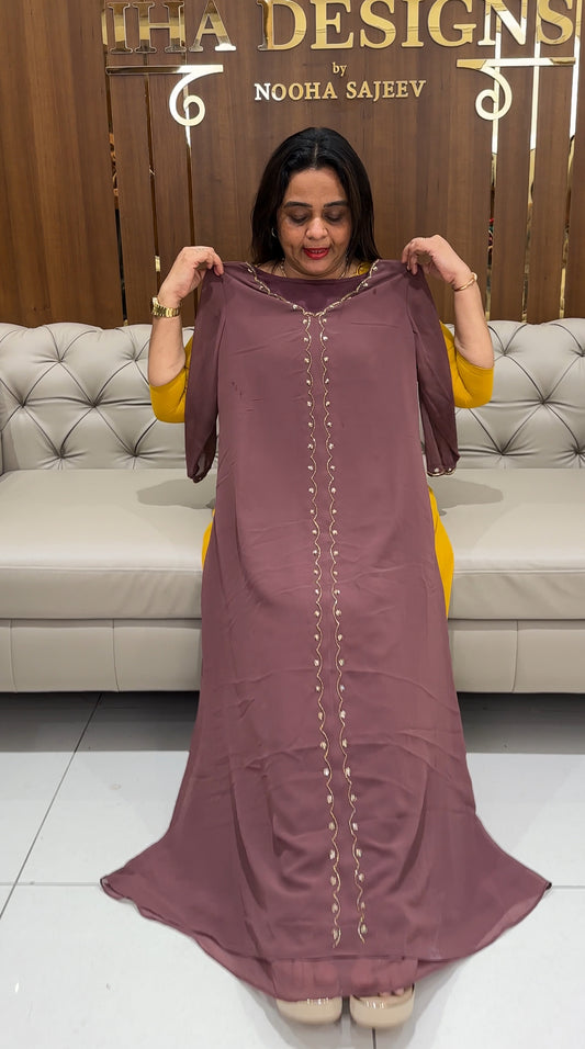 IHA'S IN-HOUSE HAND WORKED UNSTITCHED SALWAR SUITS - IHA 28871