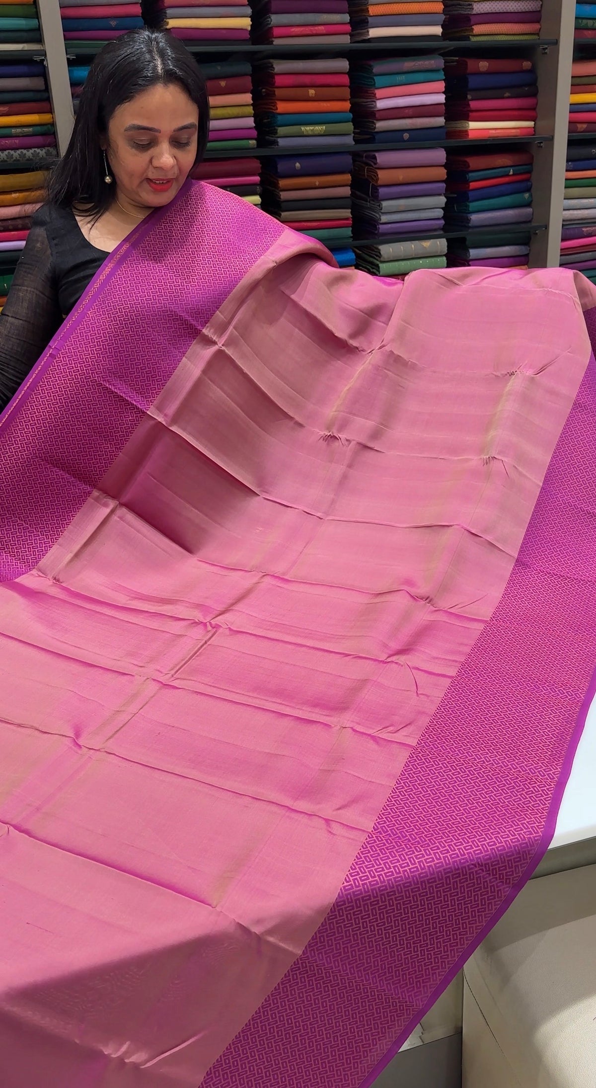SOFT SILK KANCHIPURAM SILK SAREES - IHA 35470
