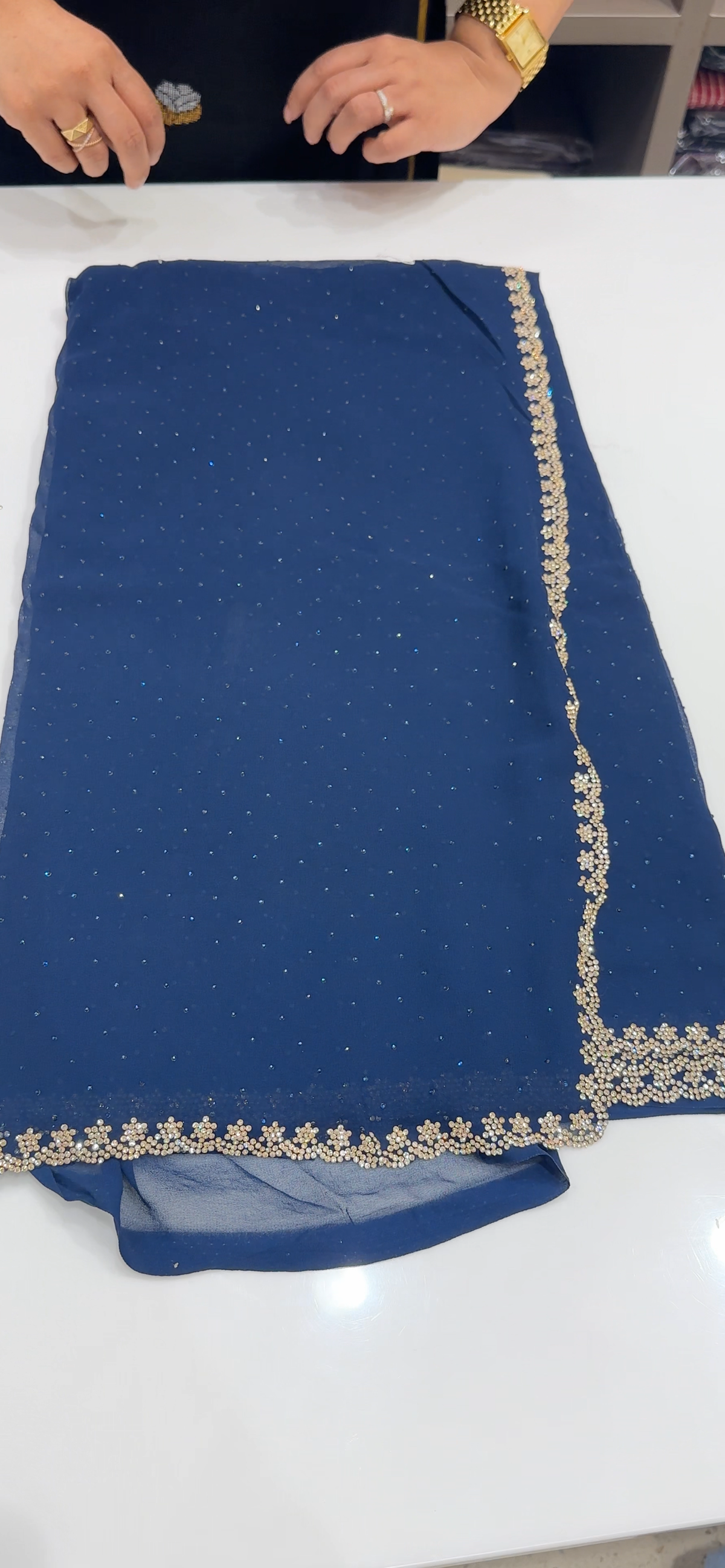GEORGETTE SAREES - IHA 35540