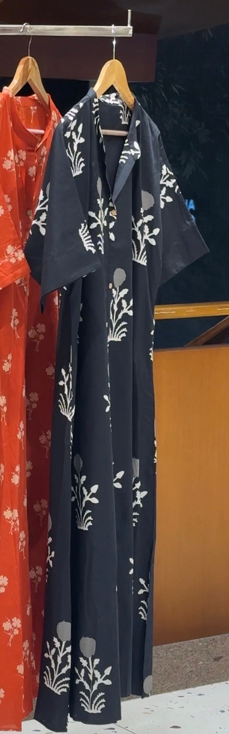 IHA'S IN-HOUSE COTTON SHIRT KAFTAN TOPS  - IHA 35998