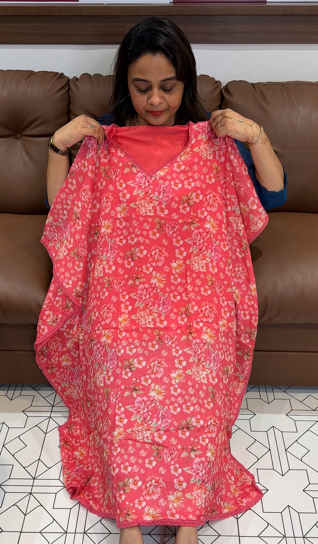 IHA'S IN-HOUSE PRINTED KAFTAN - IHA 23961