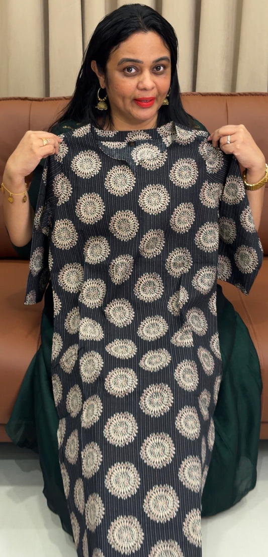 PRINTED COTTON TOPS - IHA 35754