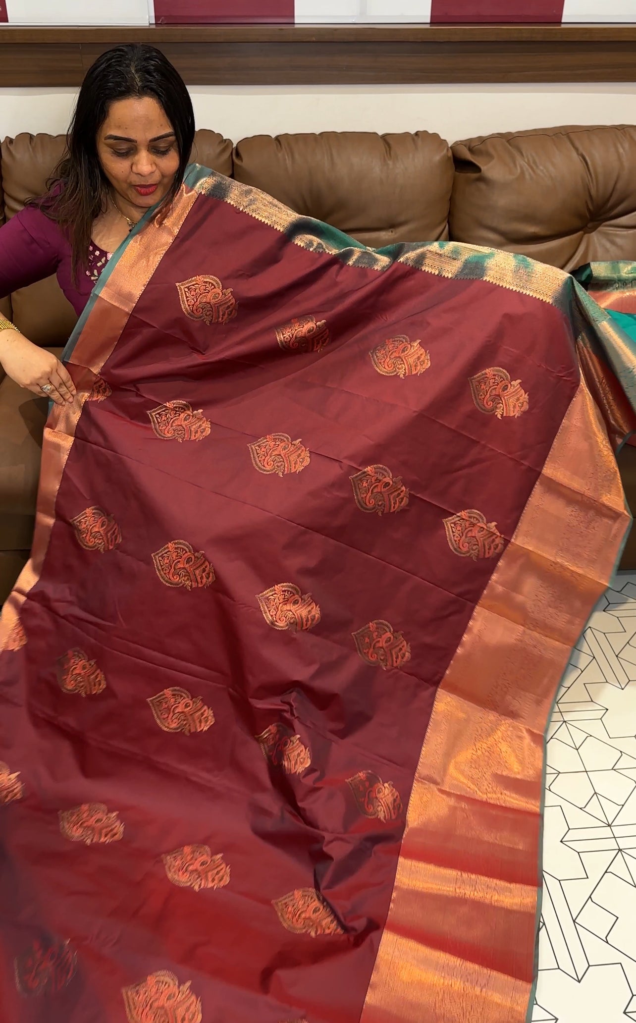 DESIGNER SILK SAREES - IHA 19620