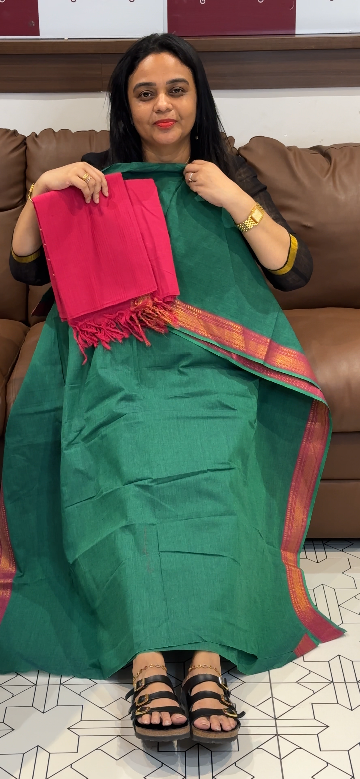OFFER SALES UNSTITCHED SALWAR SUITS - IHA 35475