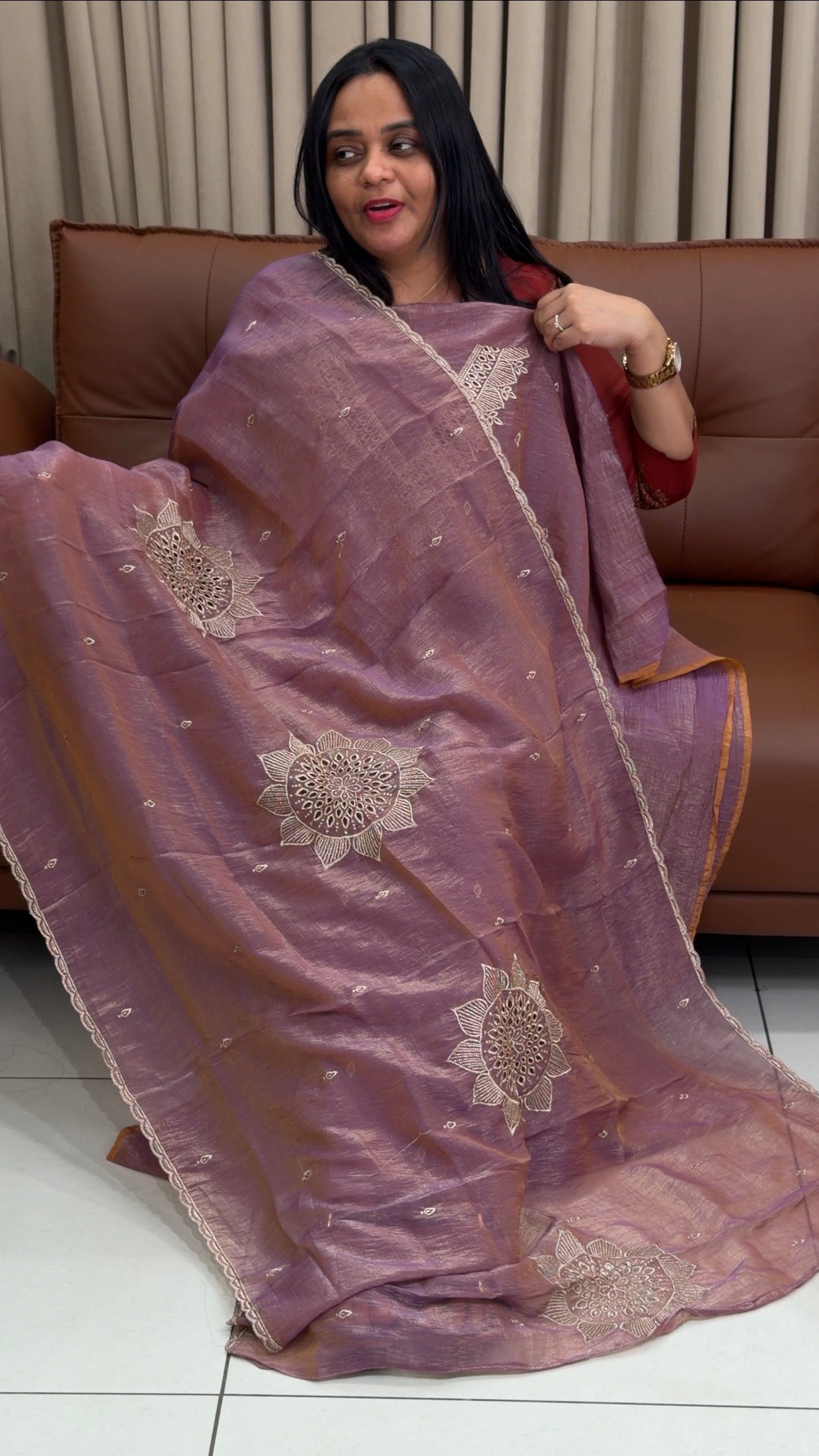 SEMI RAW SILK UNSTITCHED SALWAR SUITS - IHA 34704