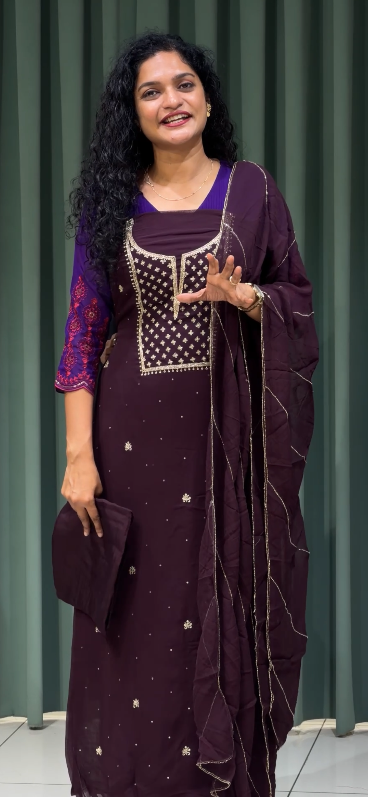 GEORGETTE UNSTITCHED SALWAR SALWAR SUITS - IHA 33711