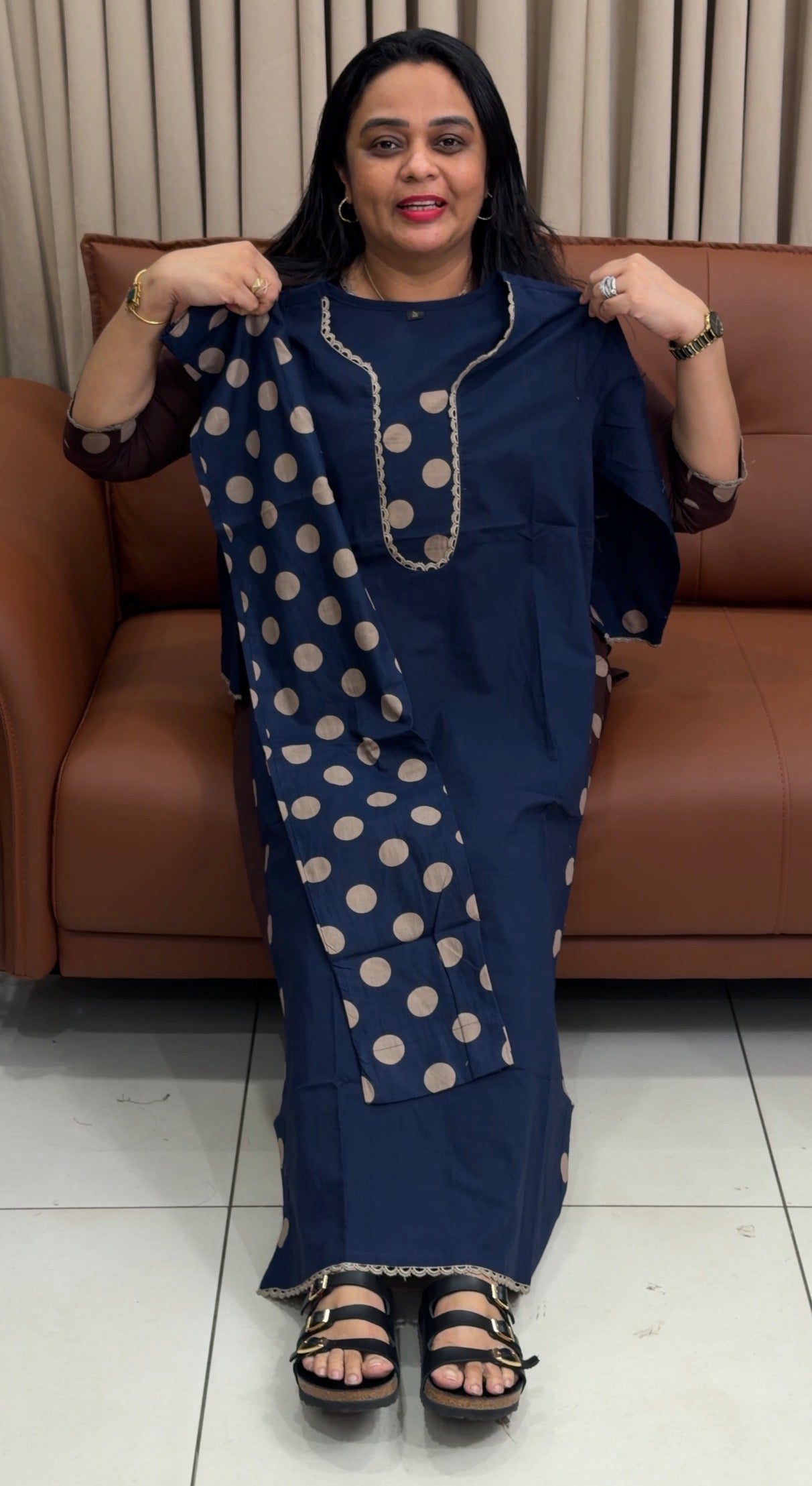 COTTON CO-ORDS SETS - IHA 34879
