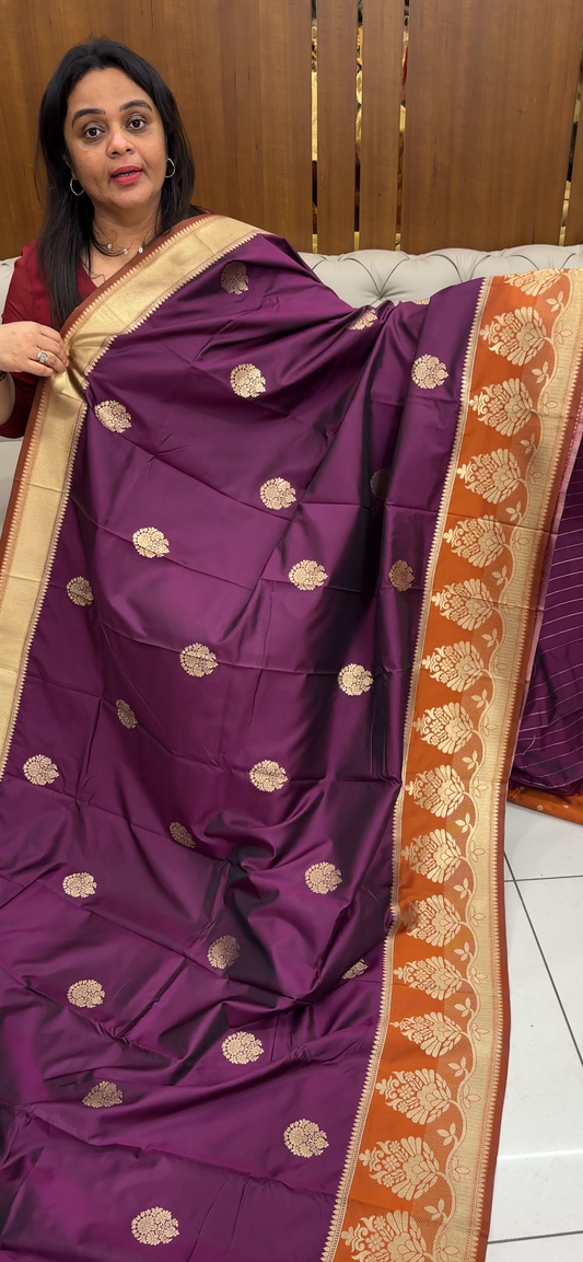 SEMI KANCHIPURAM SAREES - IHA 28686