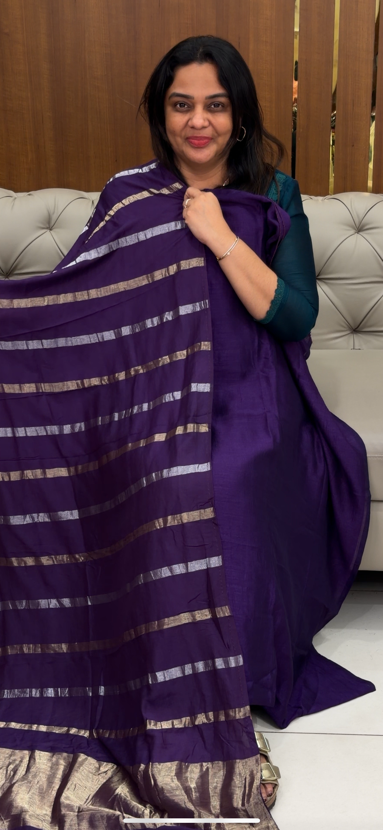 FORWARD SEMI RAW SILK UNSTITCHED SALWAR SUITS - IHA 30765