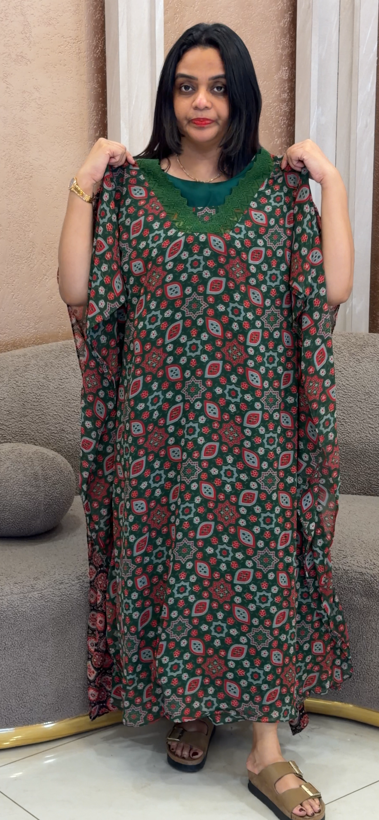 IHA'S IN-HOUSE KAFTAN TOPS - IHA 32954