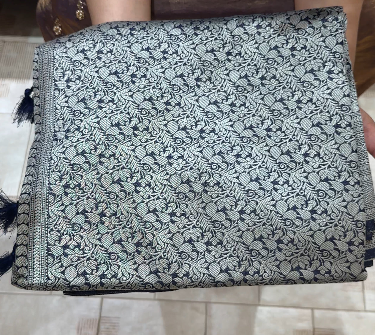 SEMI KATAN SAREES - IHA 23073