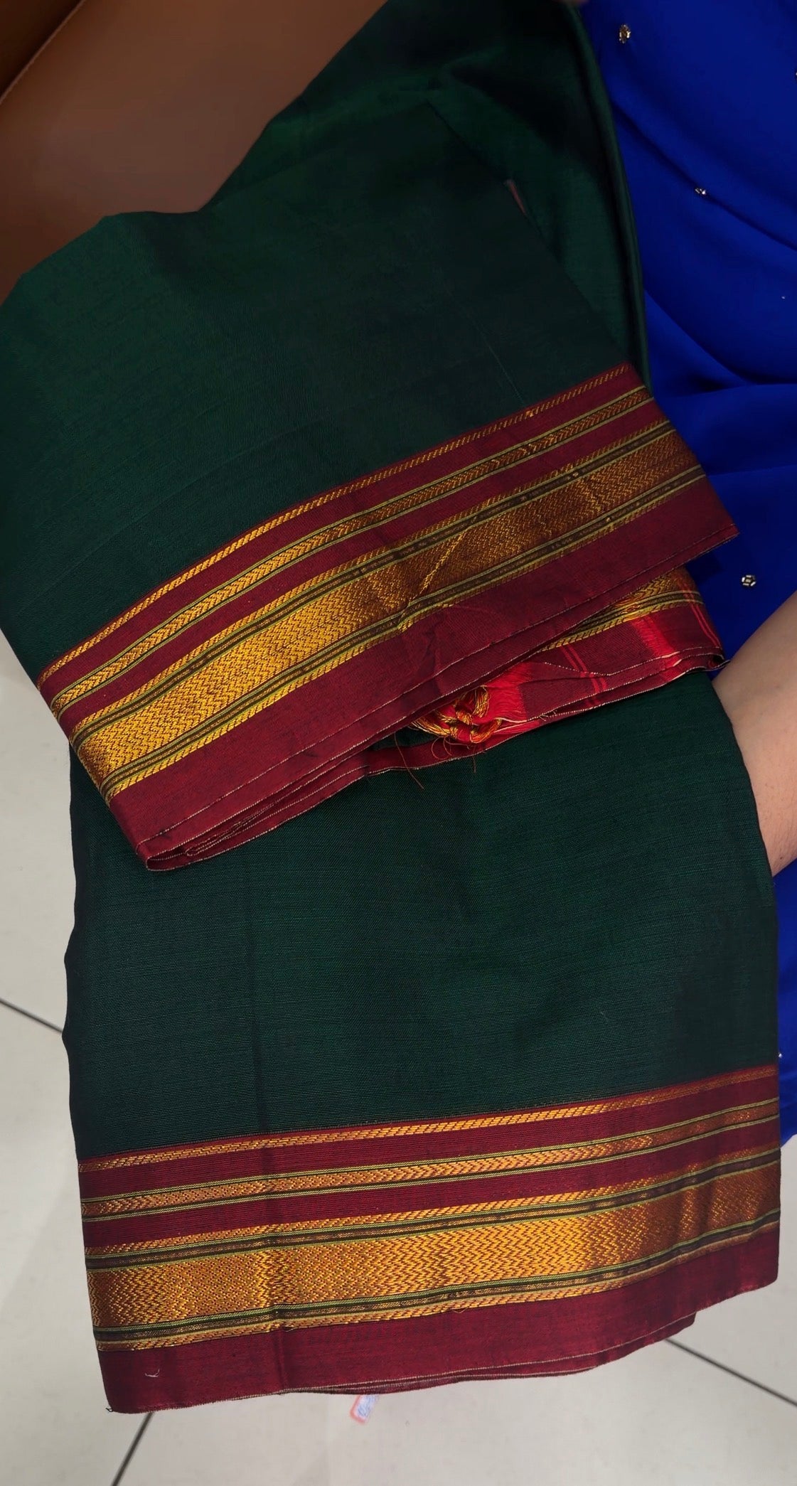 HANDLOOM COTTON UNSTITCHED SALWAR SUITS - IHA 33768