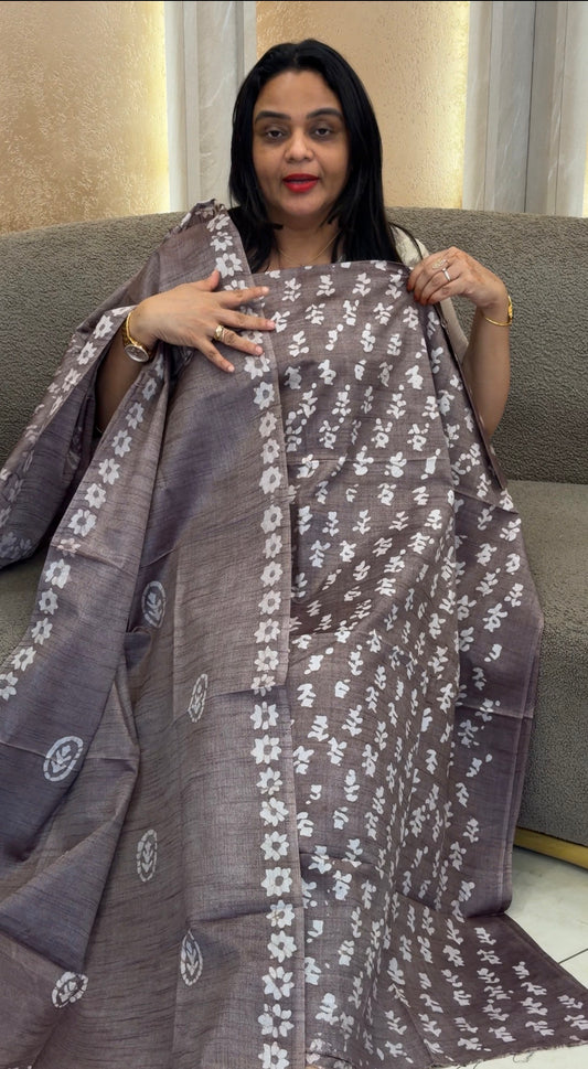 BATIK PRINTED UNSTITCHED SALWAR SUITS - IHA 33145