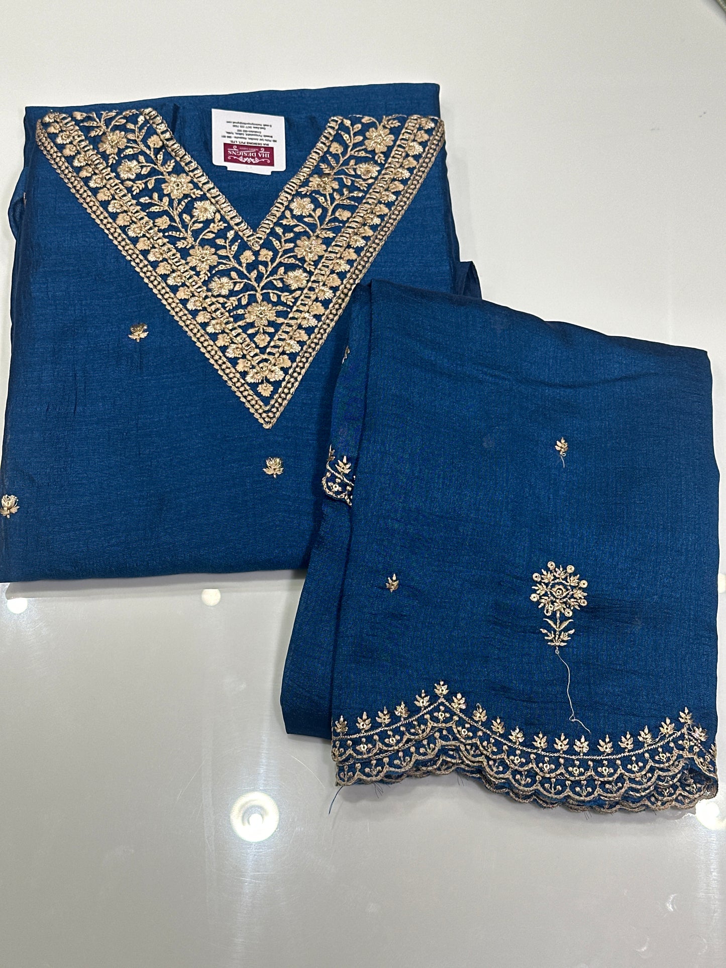 OFFER SALES UNSTITCHED SALWAR SUITS -  IHA 33513